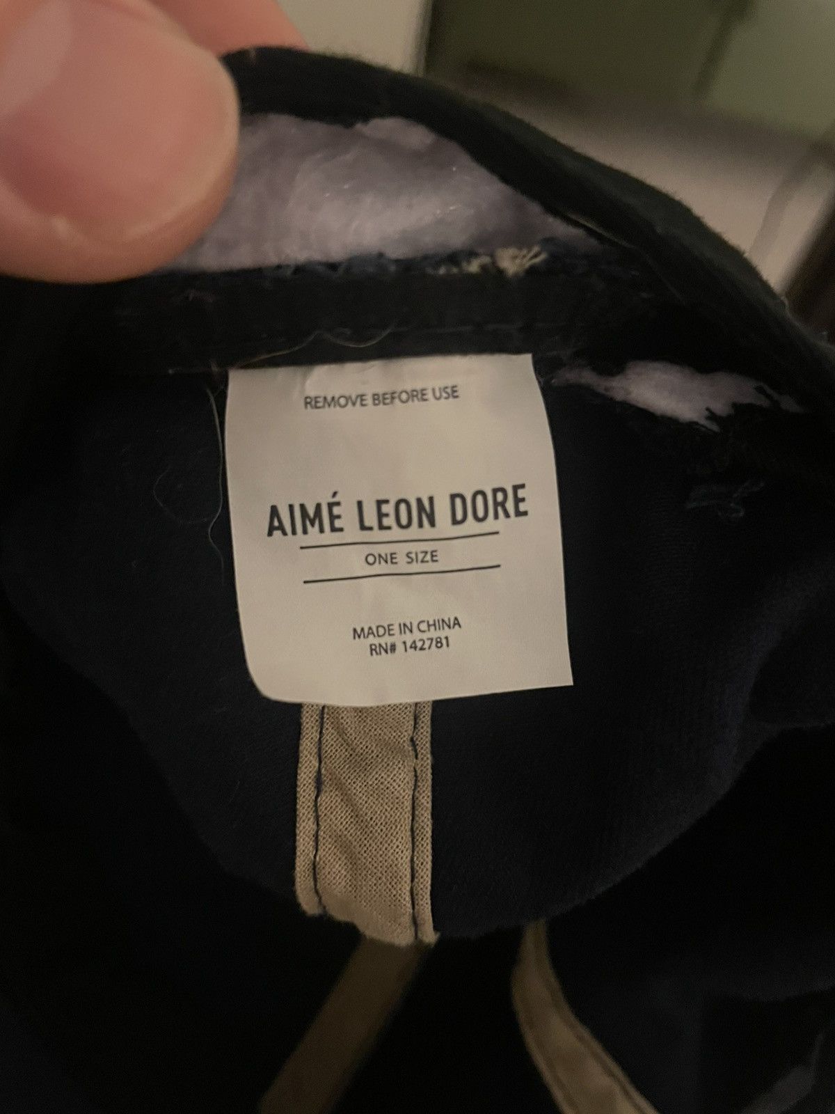 Aime Leon Dore Aime Leon Dore Navy Hat Size ONE SIZE - 2 Thumbnail