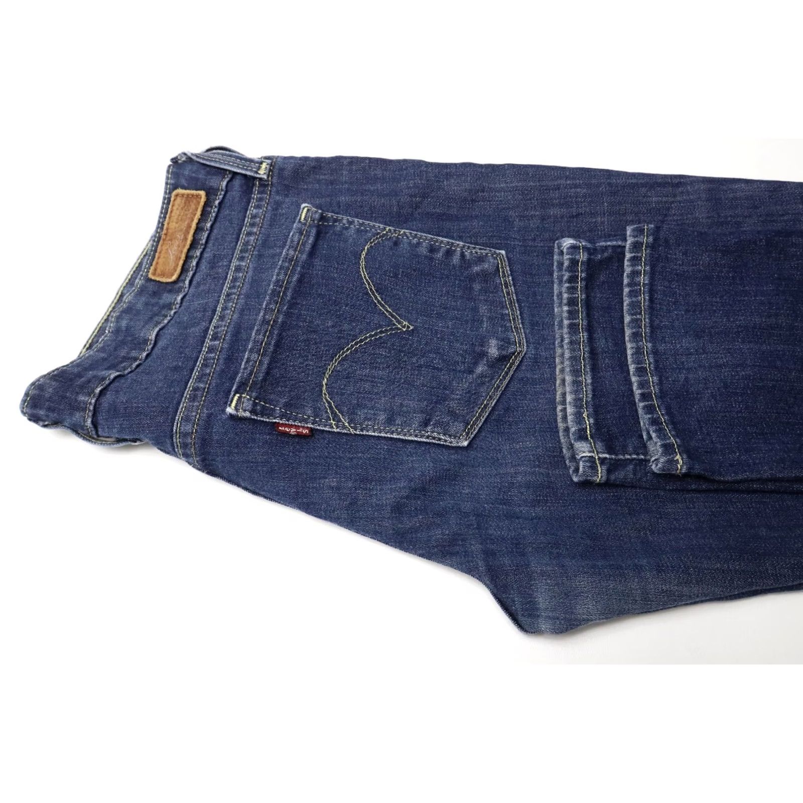 Levi's Levi's Slight Curve Skinny Jeans Women's W29/L32 Vintage Blue Zip Fly Stretchy Jeans Size 29" - 8 Thumbnail