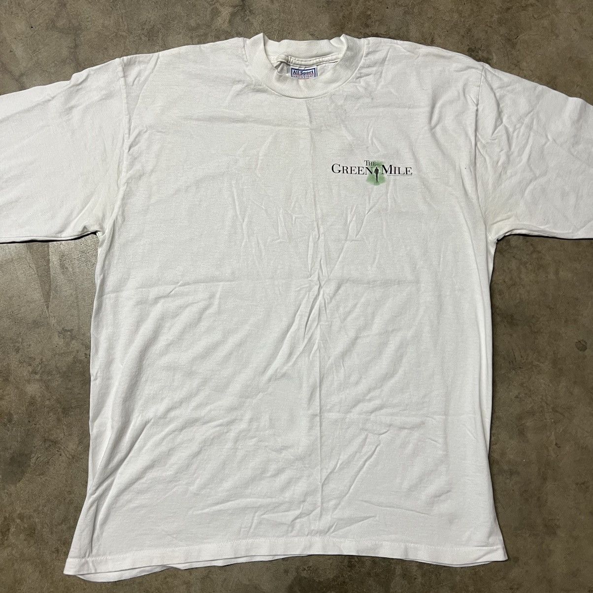 Vintage Vintage 1999 Warner Bros The Green Mile Movie Promo T-Shirt Size US XL / EU 56 / 4 - 3 Thumbnail