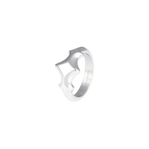 Other 961Stylish Star-Shaped Silver Rings Set Size ONE SIZE - 7 Thumbnail