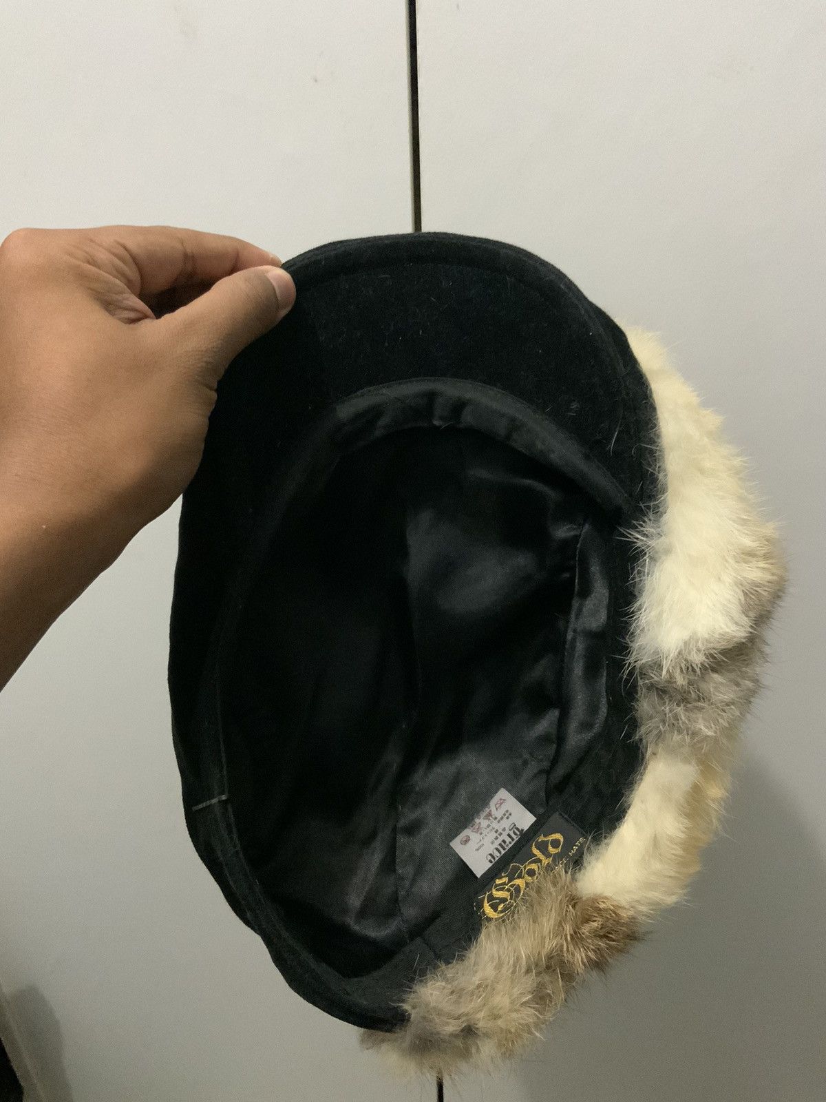 Beretta Mohair Fur Bold Flat Beretta Hat Size ONE SIZE - 7 Thumbnail