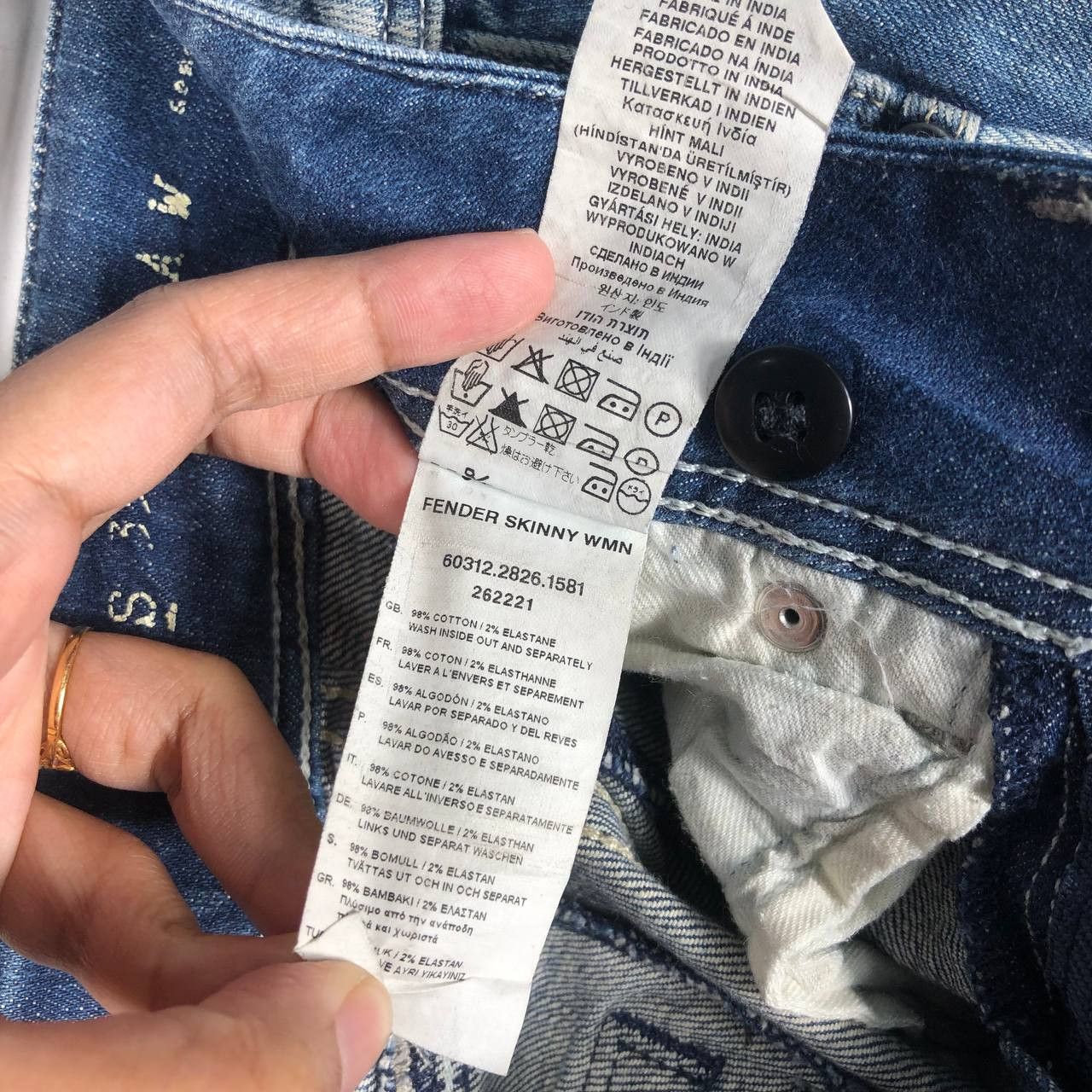 G-Star Vintage G-Star Raw 3301 Ladies Jean Skinny Tender Size 24" / US 00 / IT 34 - 17 Thumbnail