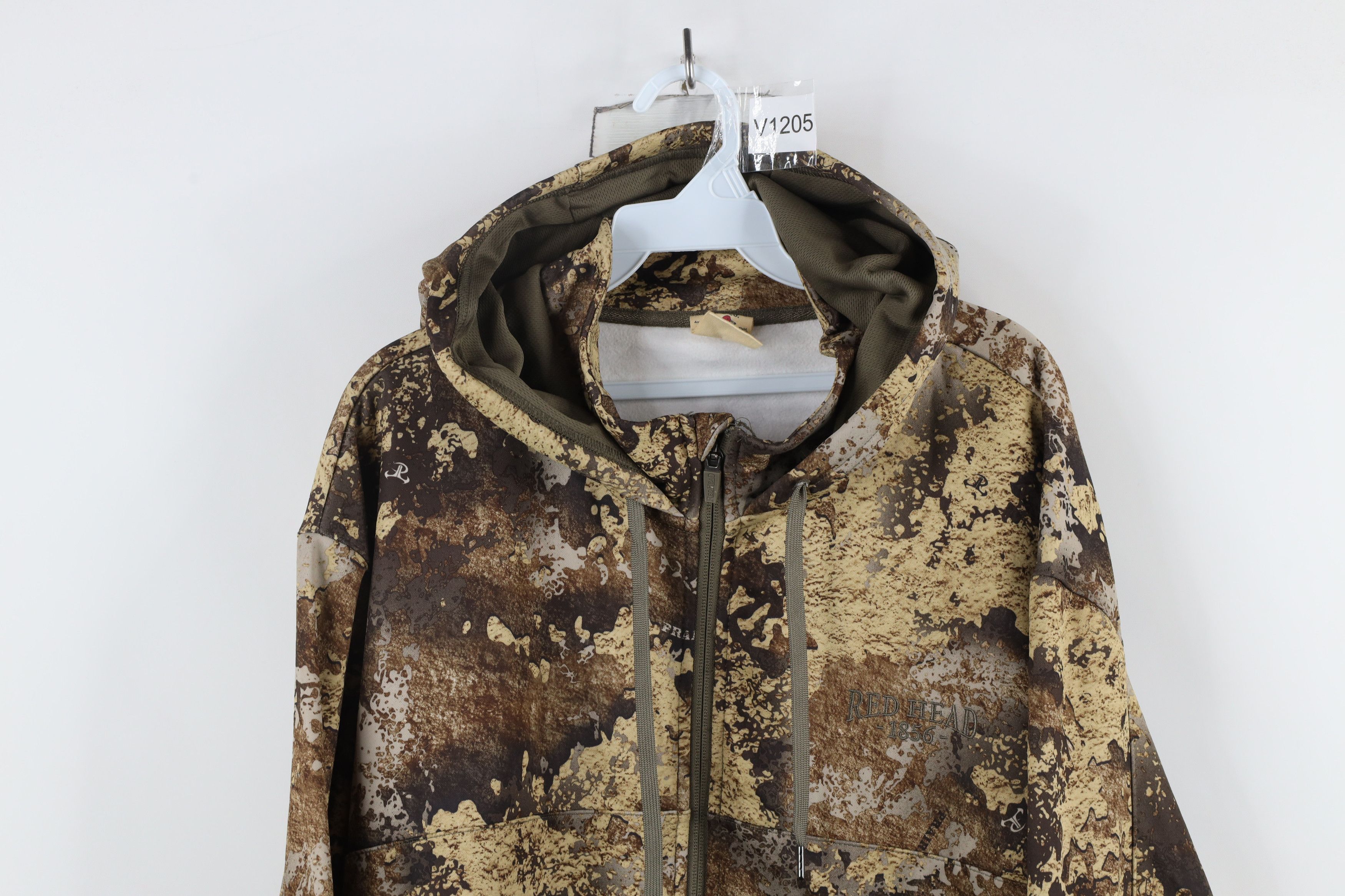 Vintage Vintage Streetwear Camouflage Full Zip Hoodie Sweatshirt Size US XXL / EU 58 / 5 - 2 Thumbnail