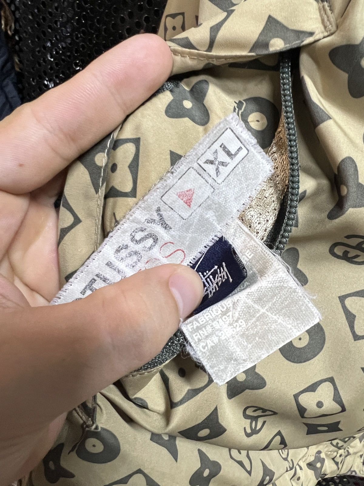 Stussy × Vintage Stussy Monogram vintage Size US XL / EU 56 / 4 - 5 Thumbnail