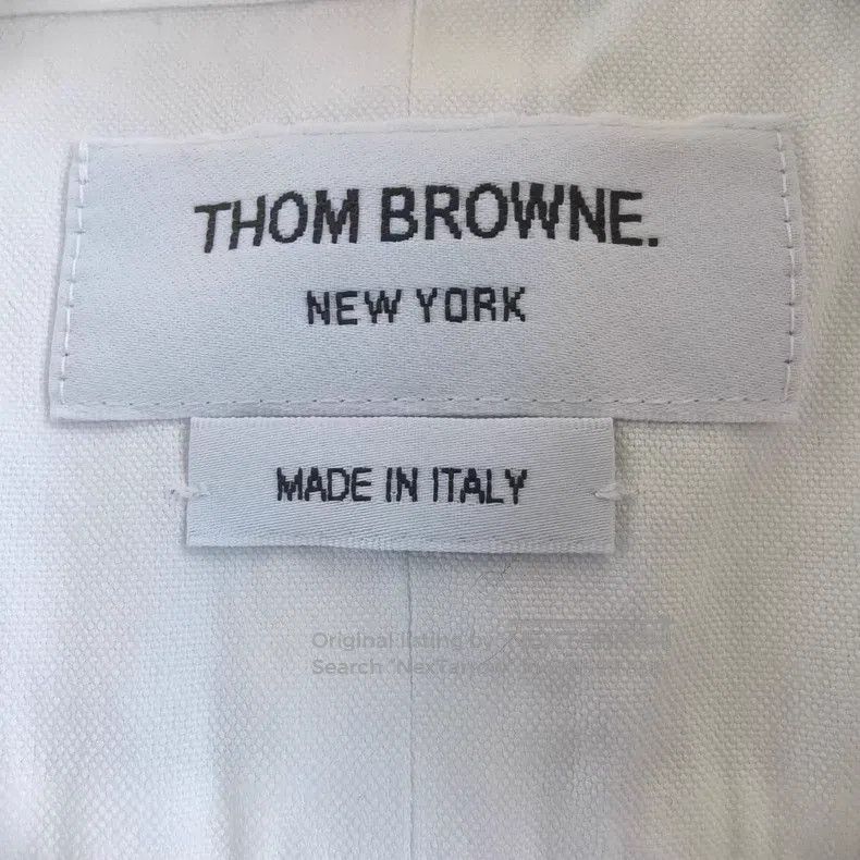 Thom Browne Thom Browne Asymmetrical Hem Pure Cotton Long-Sleeve Shirt Size M / US 6-8 / IT 42-44 - 3 Thumbnail