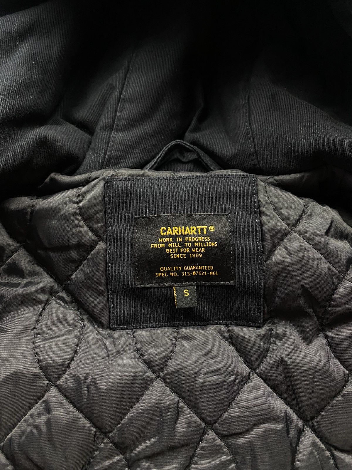 Carhartt × Japanese Brand × Vintage Parka Carhartt clash jacket black label vintage y2k black Size US S / EU 44-46 / 1 - 15 Thumbnail