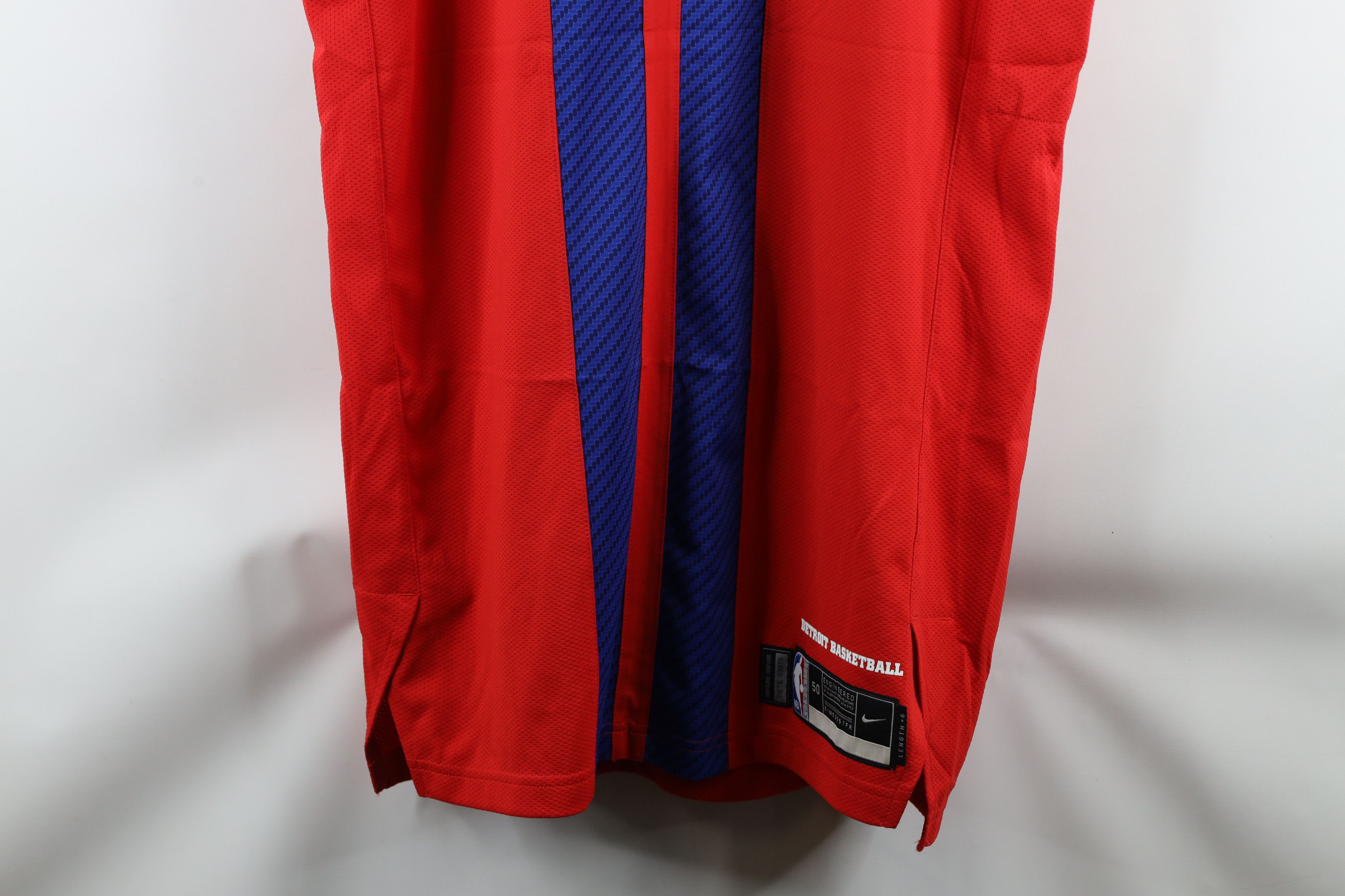 Nike × Vintage Nike Vaporknit NBA John Henson Pistons Basketball Jersey Size US XL / EU 56 / 4 - 4 Thumbnail
