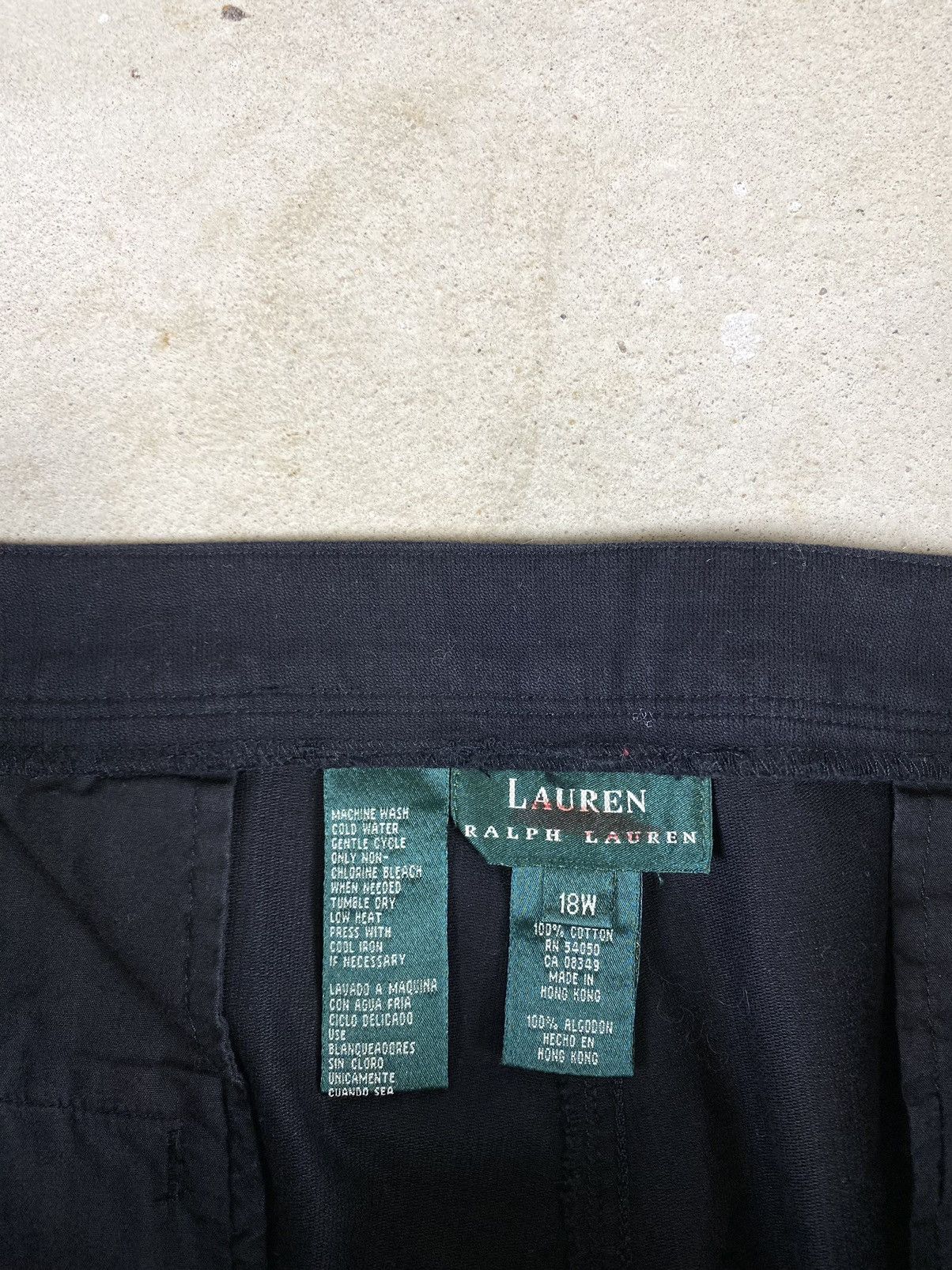 Ralph Lauren Y2K Vintage Ralph Lauren Buggy Pants Black Hype Size US 38 / EU 54 - 7 Thumbnail