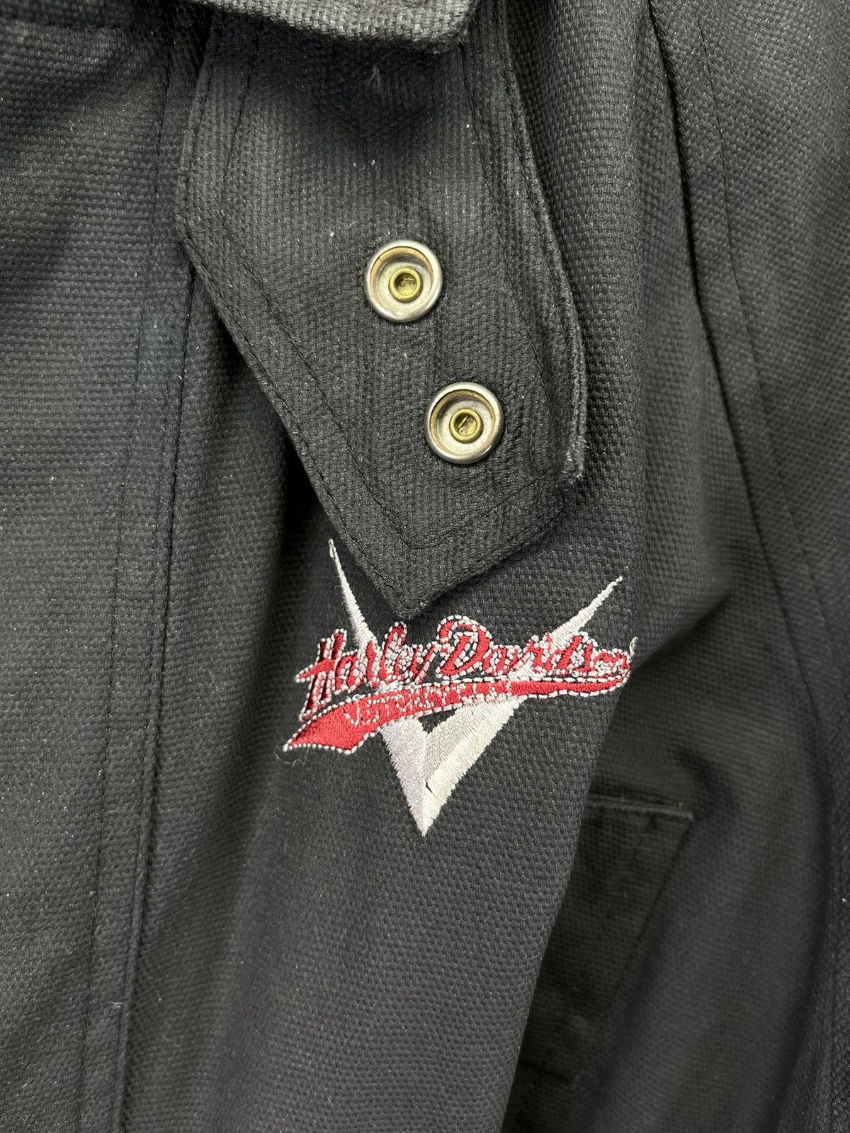 Harley Davidson Vintage Harley Davidson Black Racing Jacket Size US L / EU 52-54 / 3 - 14 Thumbnail