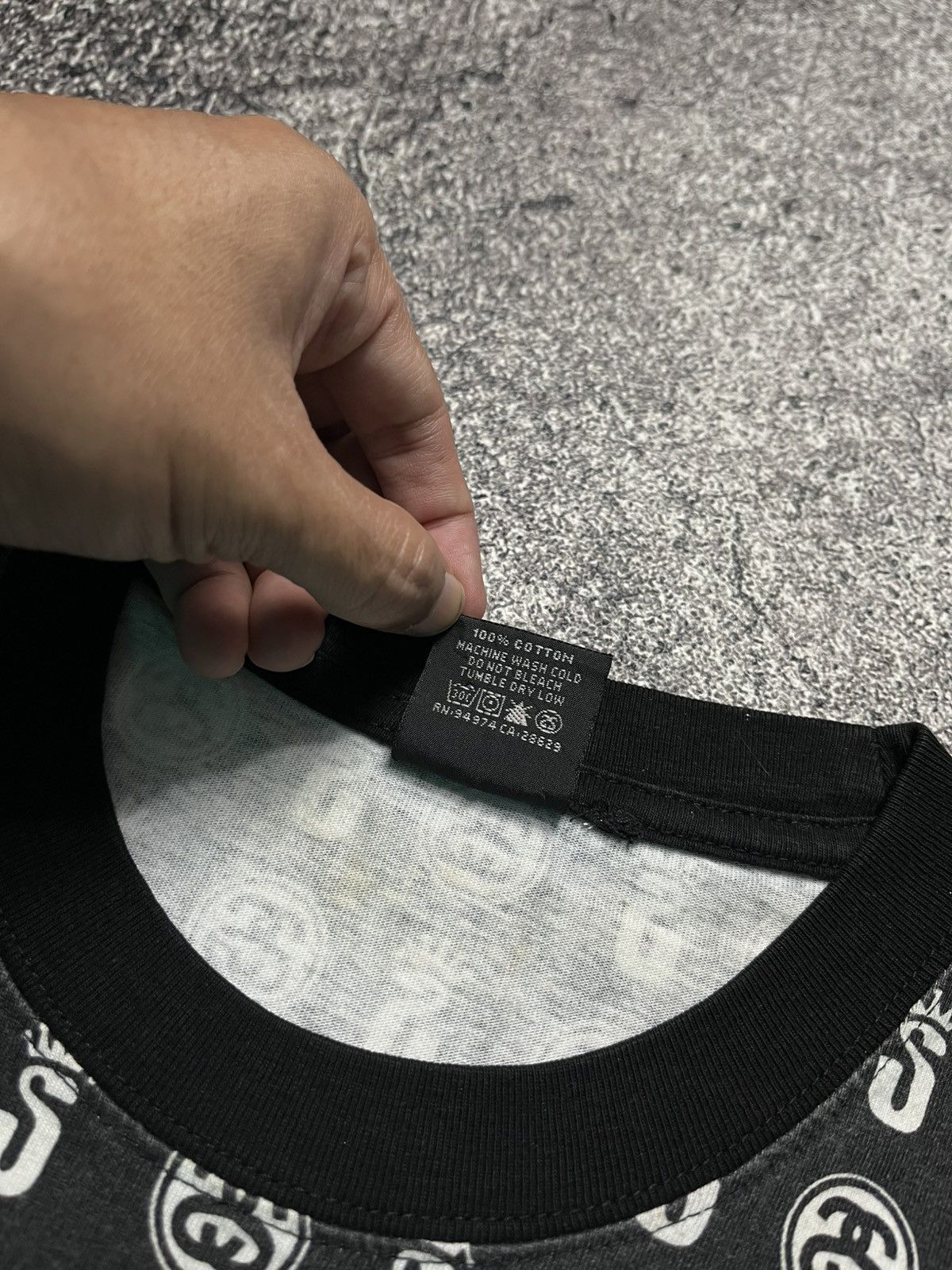 Stussy Stussy Crown And Link Logo Black T-Shirts Size US M / EU 48-50 / 2 - 4 Thumbnail