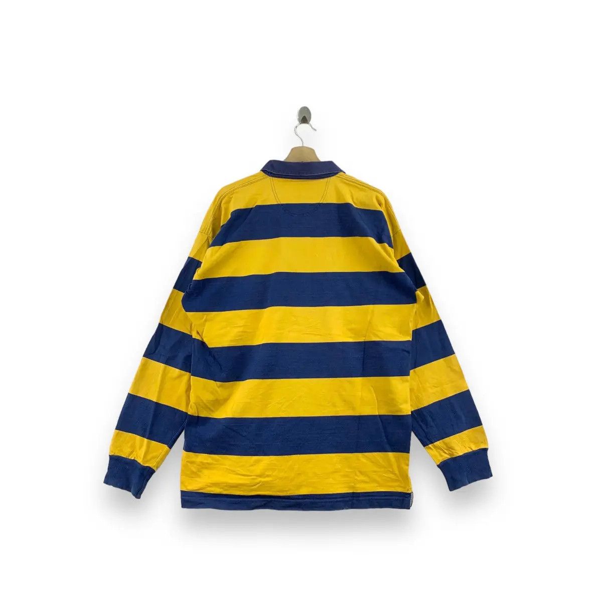 Vintage Vintage YARDS LINE RUGBY UNION Line Out Polo Shirt Size US XL / EU 56 / 4 - 2 Thumbnail