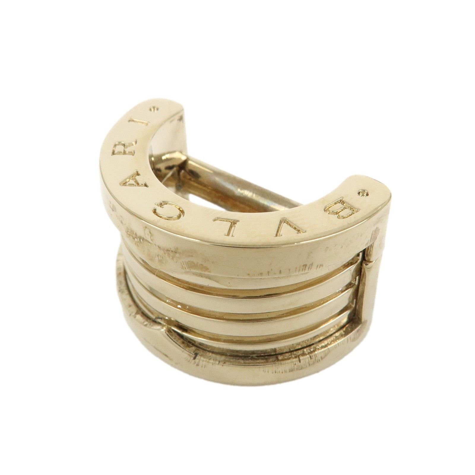 Bvlgari Bvlgari B.zero1 Gold Plated Scarf Ring Size ONE SIZE - 1 Thumbnail