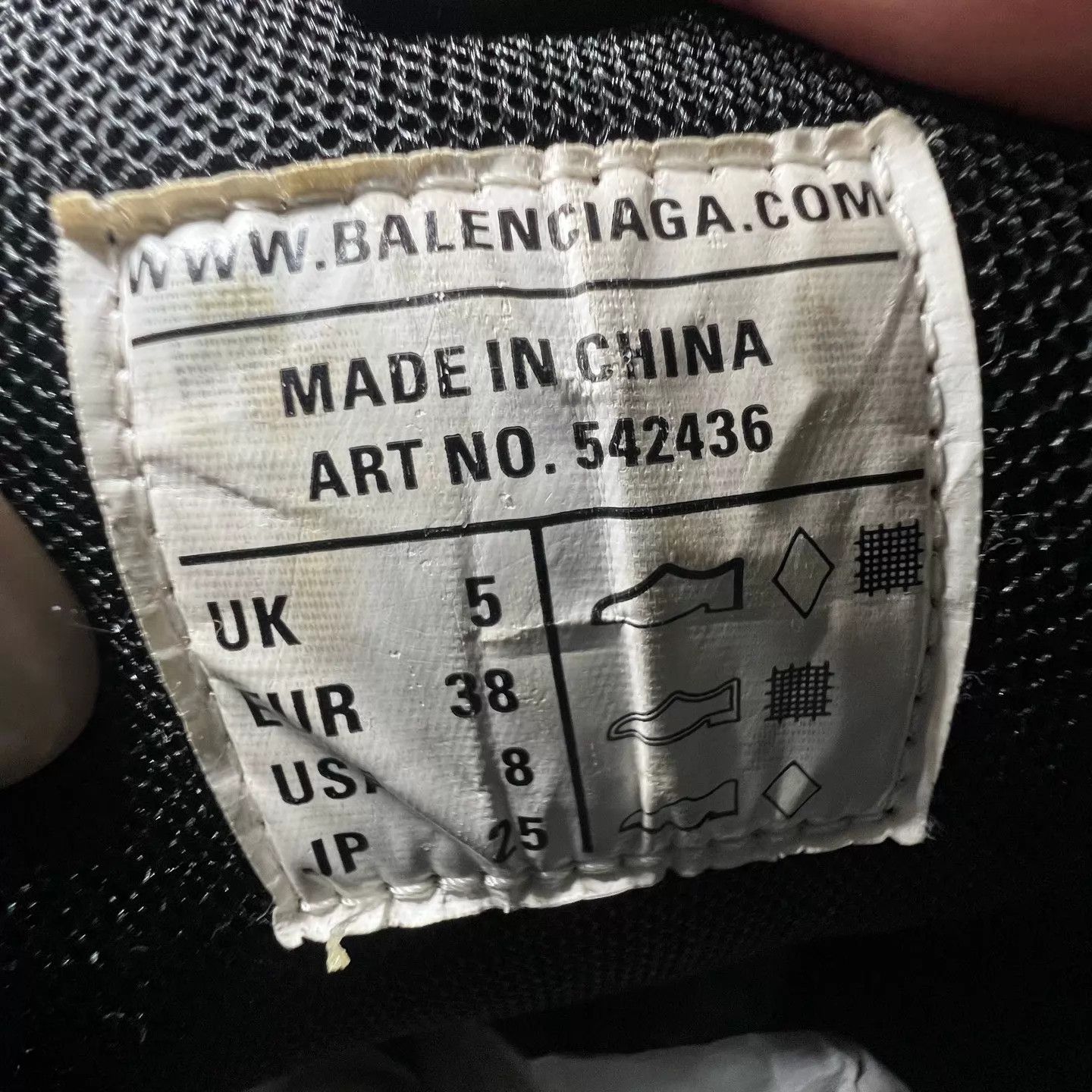 Balenciaga Balenciaga Track Black Red 38 Size US 8 / IT 38 - 6 Thumbnail