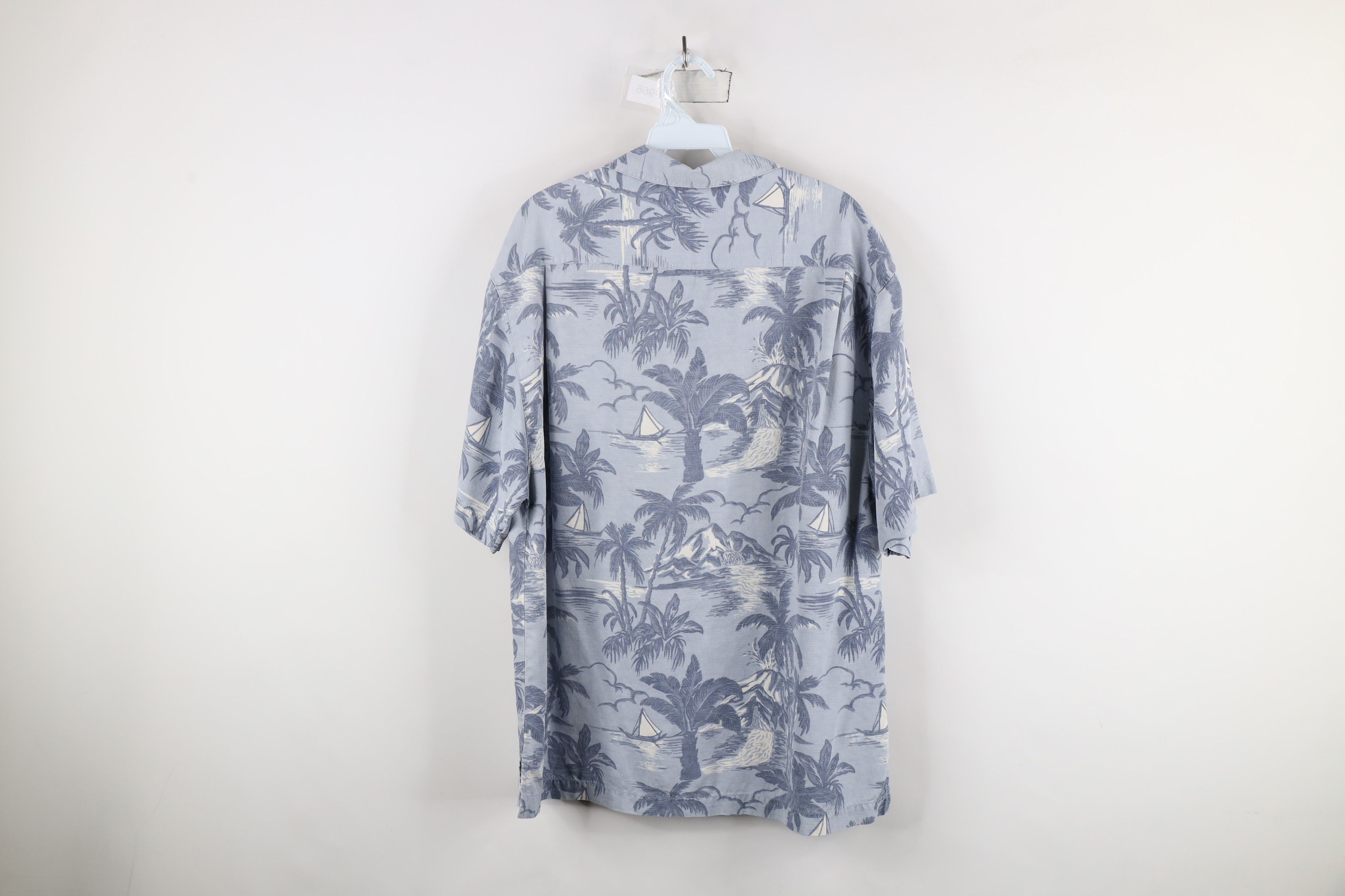 Tommy Bahama × Vintage Vintage 90s Tommy Bahama Collar Silk Sailing Button Shirt Size US M / EU 48-50 / 2 - 9 Thumbnail