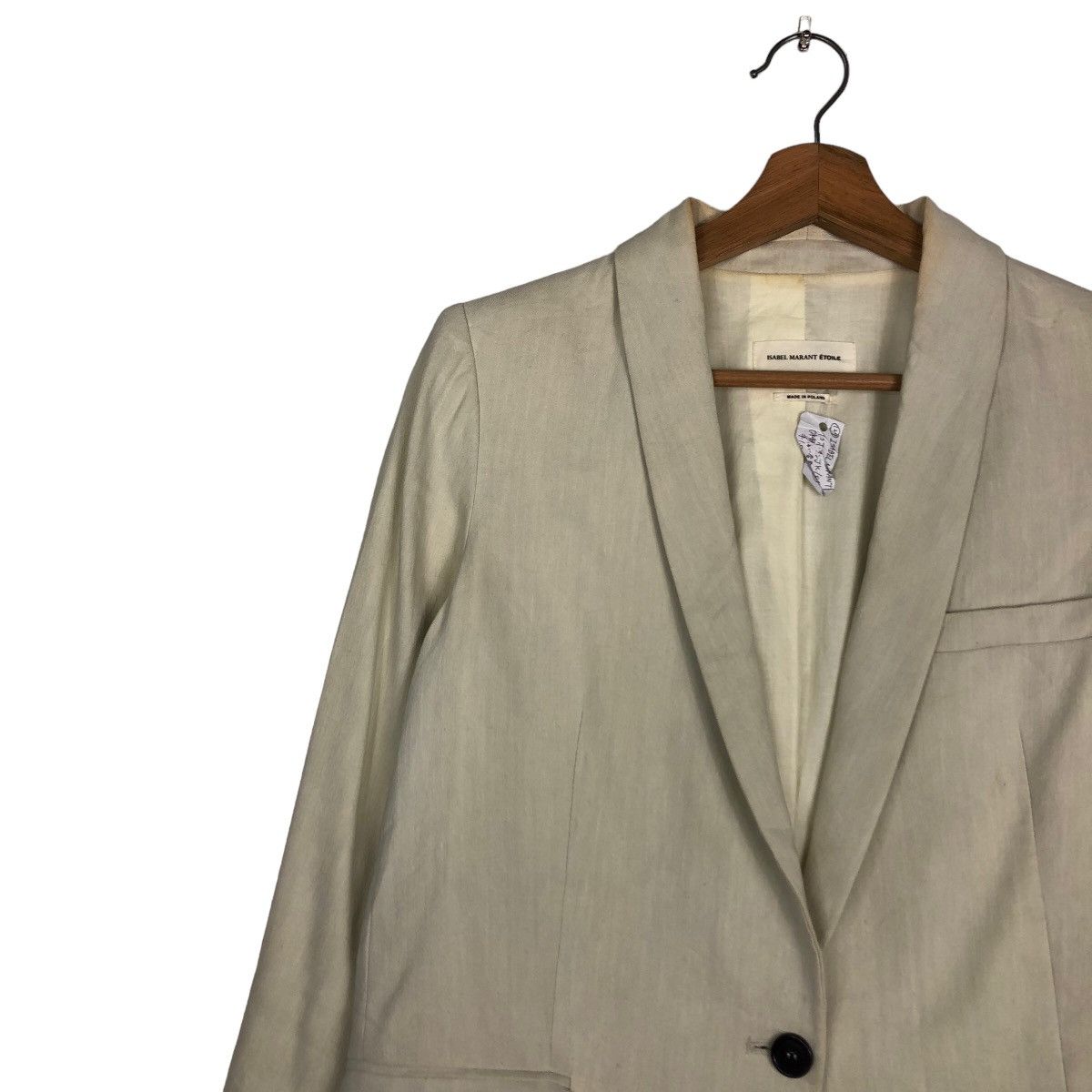 Isabel Marant 🔥 Cropped Tweed Jacket Coats Isabel Marant Made in Poland Size XS / US 0-2 / IT 36-38 - 7 Thumbnail