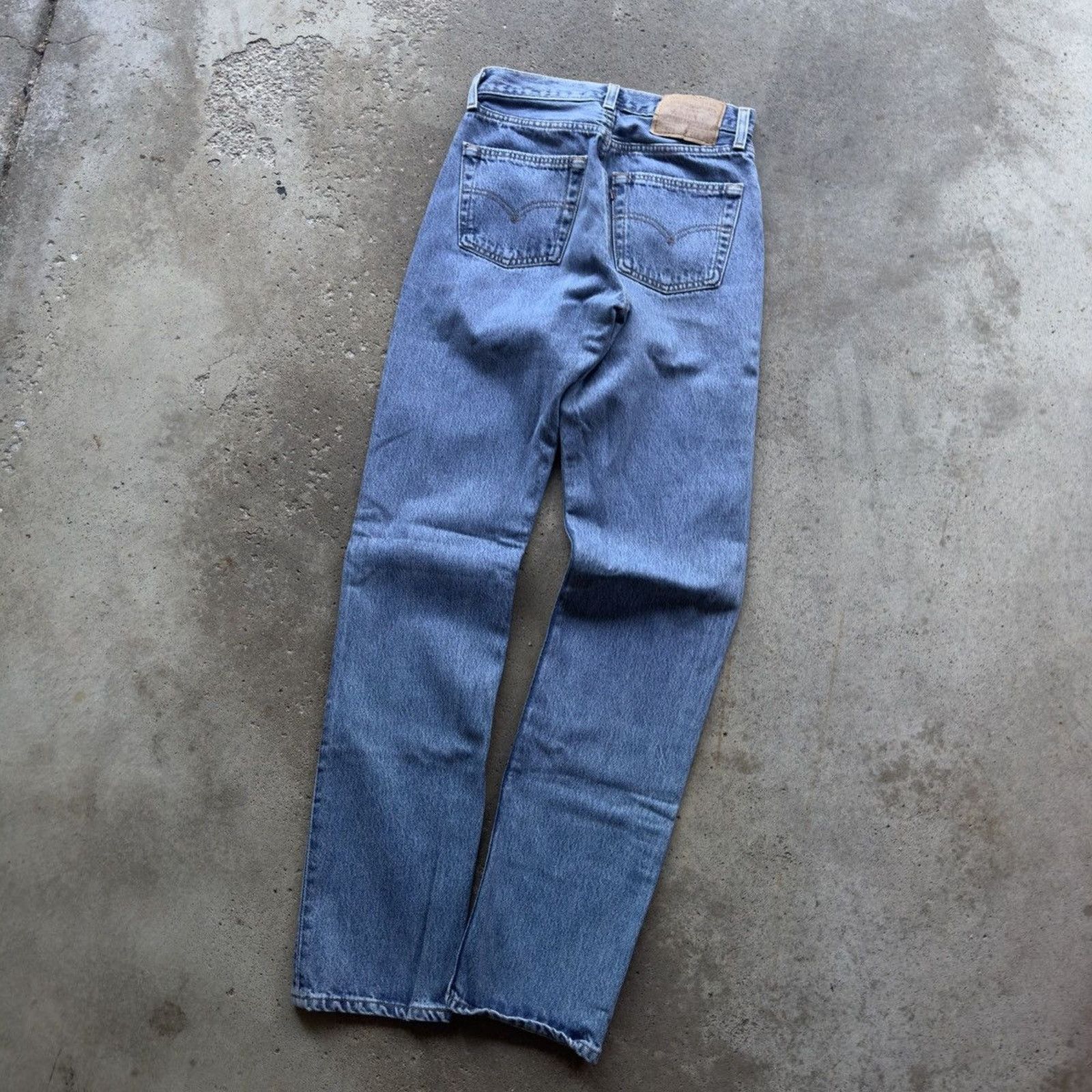 Vintage 90s Women’s Levi’s 501 Jeans Made in USA ERD Grunge Size 27" / US 4 / IT 40 - 10 Thumbnail