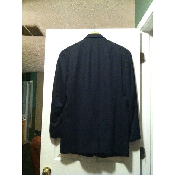 Jos. A. Bank JOS.A.BANK MEN'S 97%WOOL SPORT COAT JACKET BLAZER 46L Size 46L - 3 Thumbnail