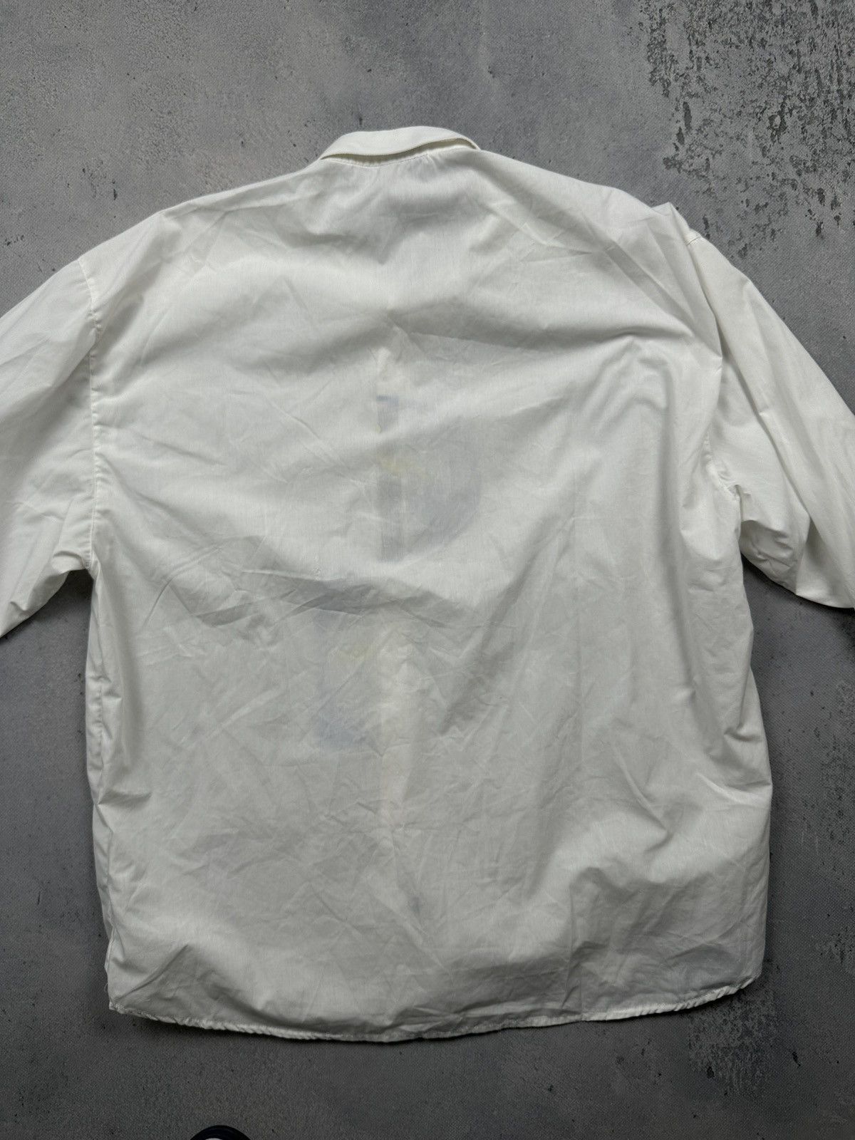 Versace Jeans Couture Archive Versace Jeans Couture Graphic White Shirt Y2K 90s Size US XL / EU 56 / 4 - 7 Thumbnail