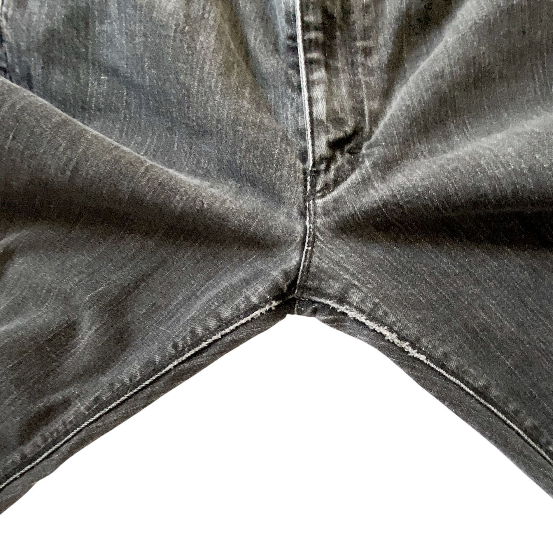 Other Vintage Imitation of Christ black denim Jeans, Size 31 Size 31" - 10 Thumbnail
