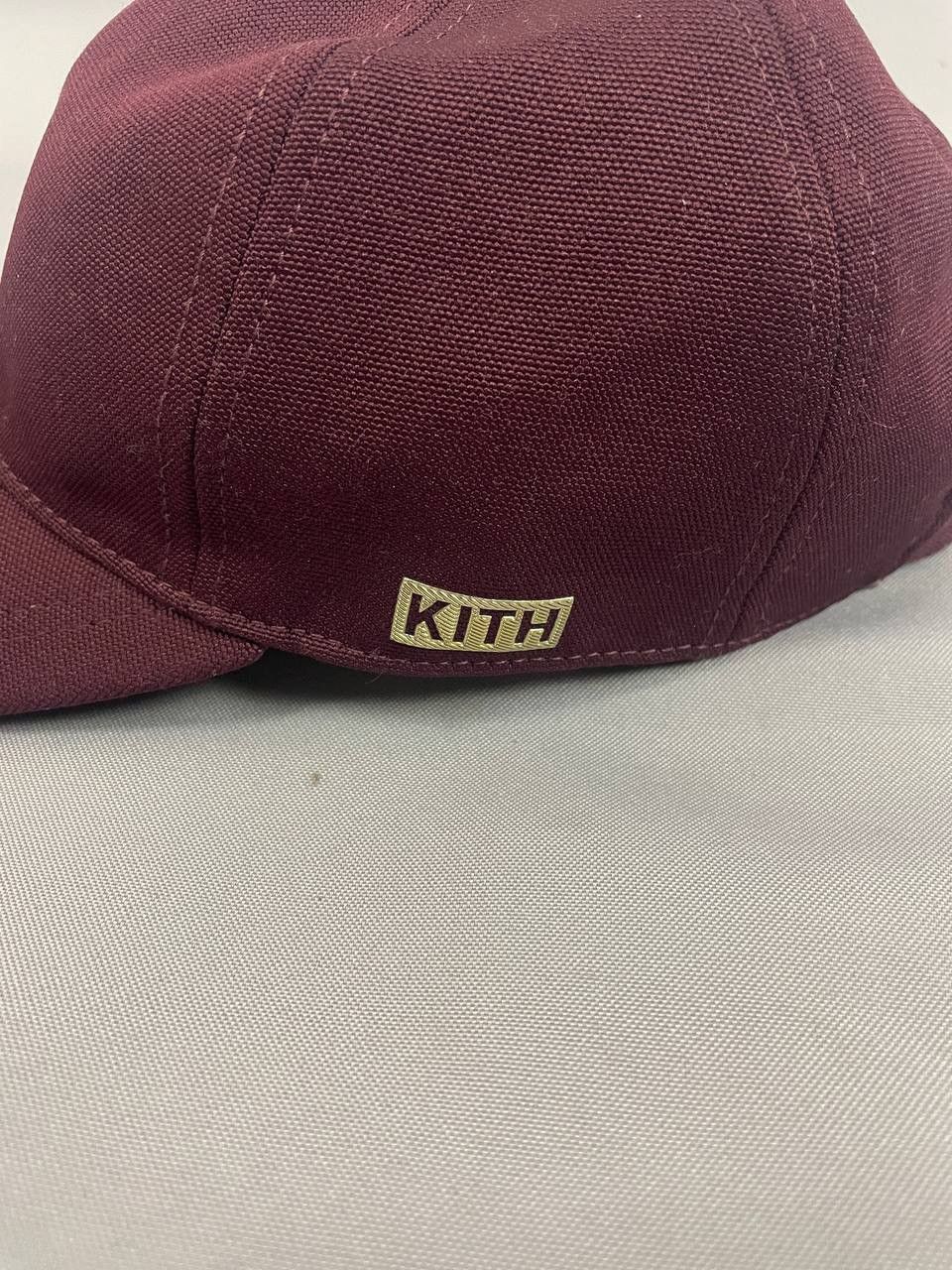 Bergdorf Goodman × Kith KITH x Bergdorf Goodman Cap Burgundy Hat Size ONE SIZE - 5 Thumbnail