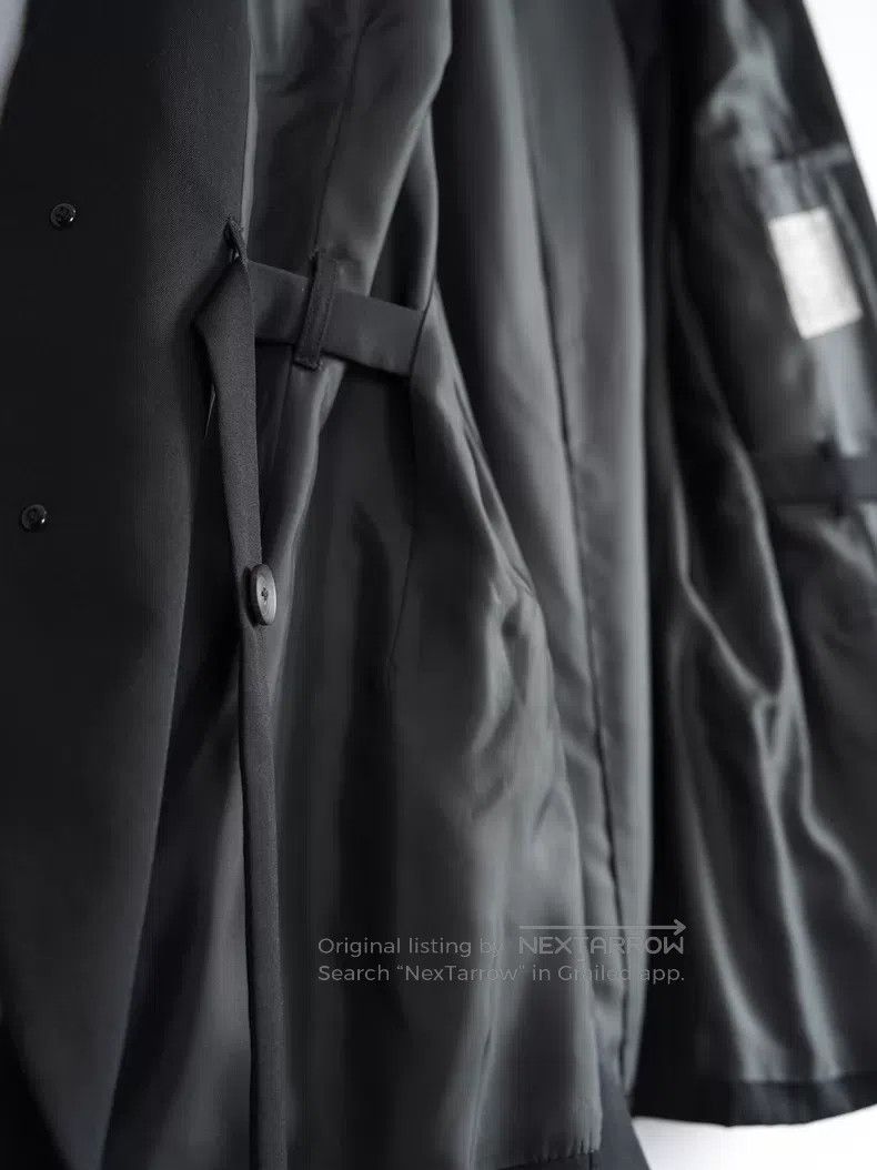 Yohji Yamamoto Yohji Yamamoto 19AW Mafia-style tie-up jacket| Size US L / EU 52-54 / 3 - 8 Thumbnail