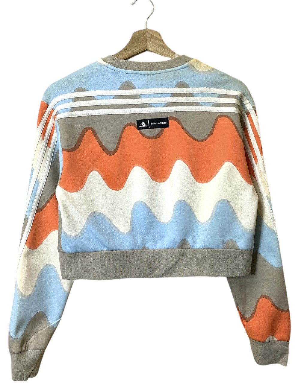 Marimekko Adidas X Marimekko Crop Top Sweatshirt Crewneck Size S / US 4 / IT 40 - 2 Thumbnail