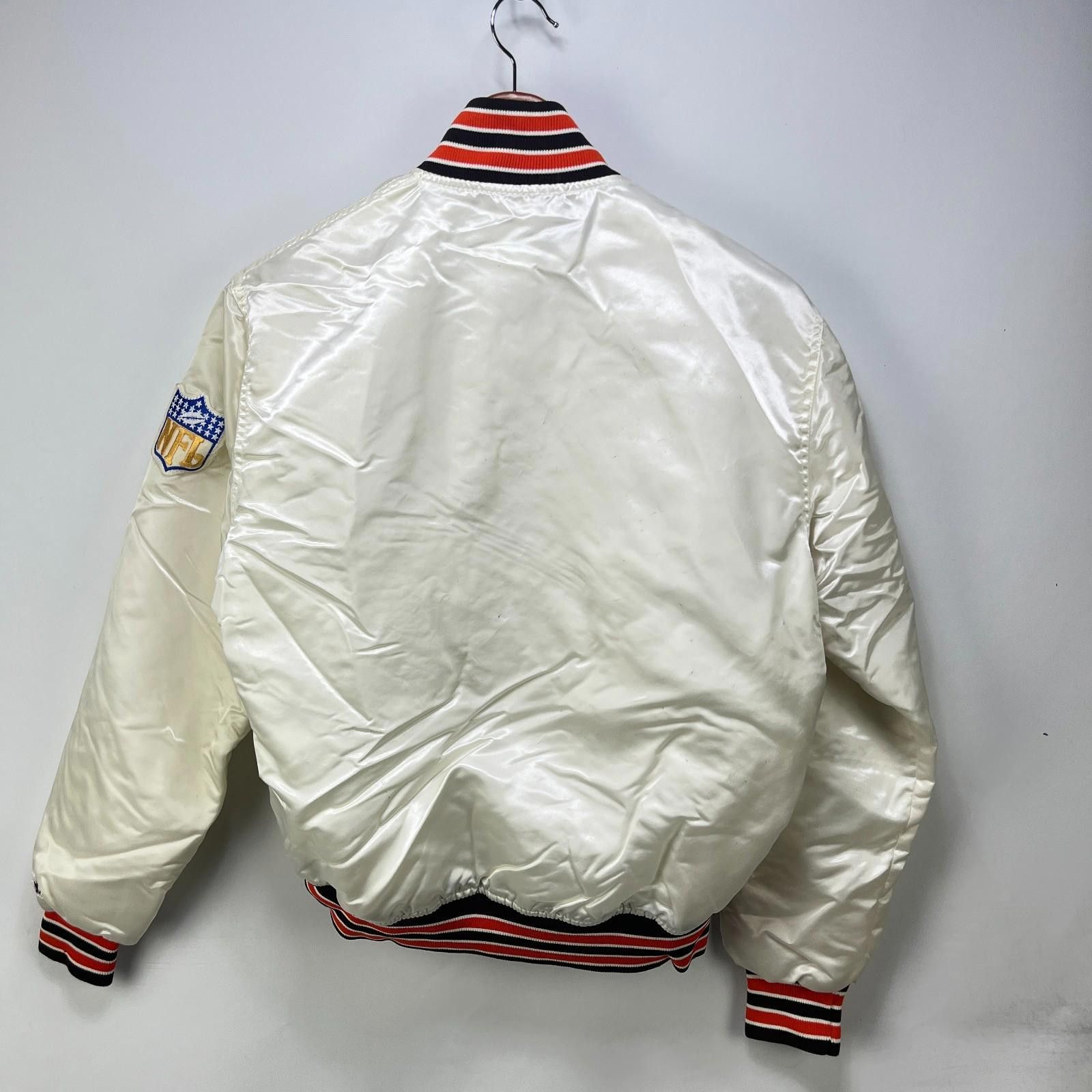 Starter Vintage 90s Starter Cleveland Browns Bomber Jacket Medium Size ONE SIZE - 12 Thumbnail