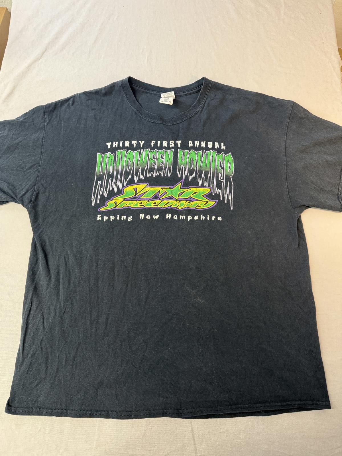 Gildan Halloween Howler T-shirt Star Speedway New Hampshire 2XL Size US XXL / EU 58 / 5 - 3 Thumbnail