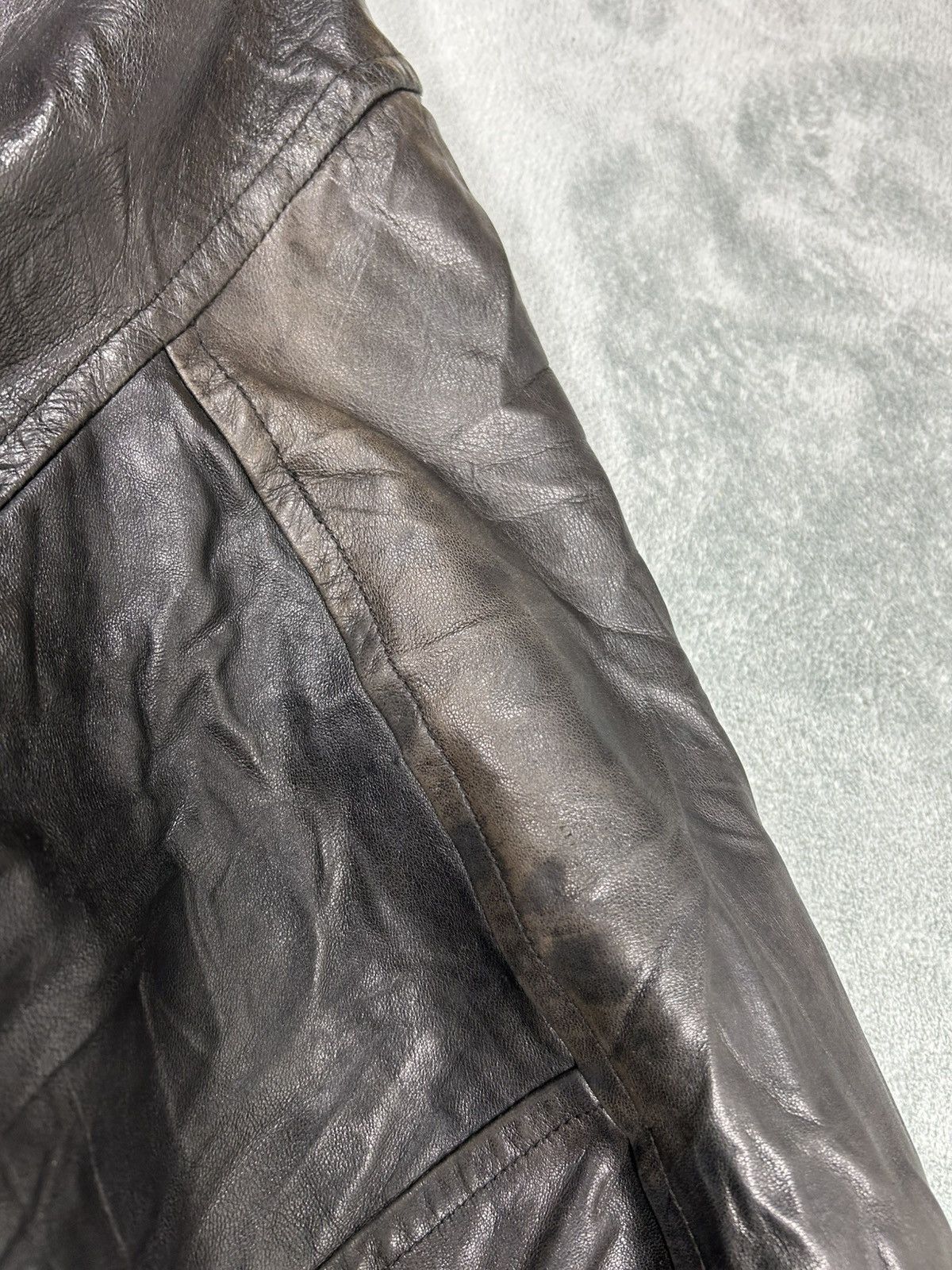 Issey Miyake Vintage Issey Miyake Leather Jacket Size US M / EU 48-50 / 2 - 11 Thumbnail