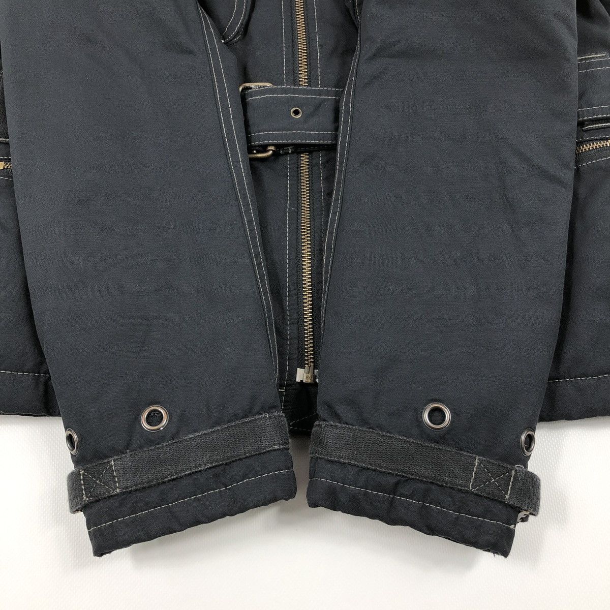 RRL Ralph Lauren × Ralph Lauren × Ralph Lauren Purple Label Rare POLO Cargo Multi Pockets Utility Belted Coat Motorcycle Jacket Bomber Size M / US 6-8 / IT 42-44 - 20 Thumbnail