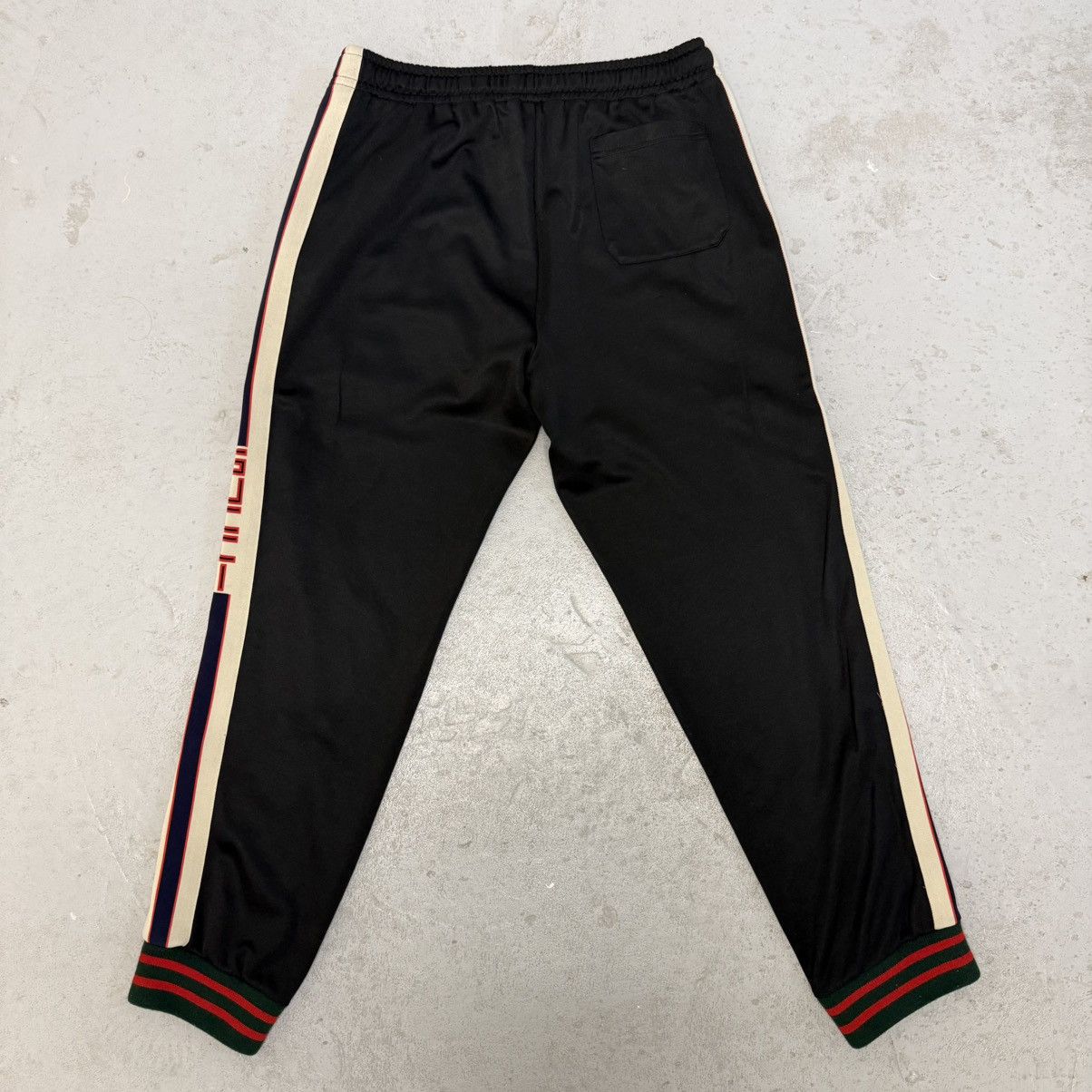 Gucci Gucci 2019 Black Cotton Track Sweatpants Sz Large Size US 34 / EU 50 - 2 Thumbnail