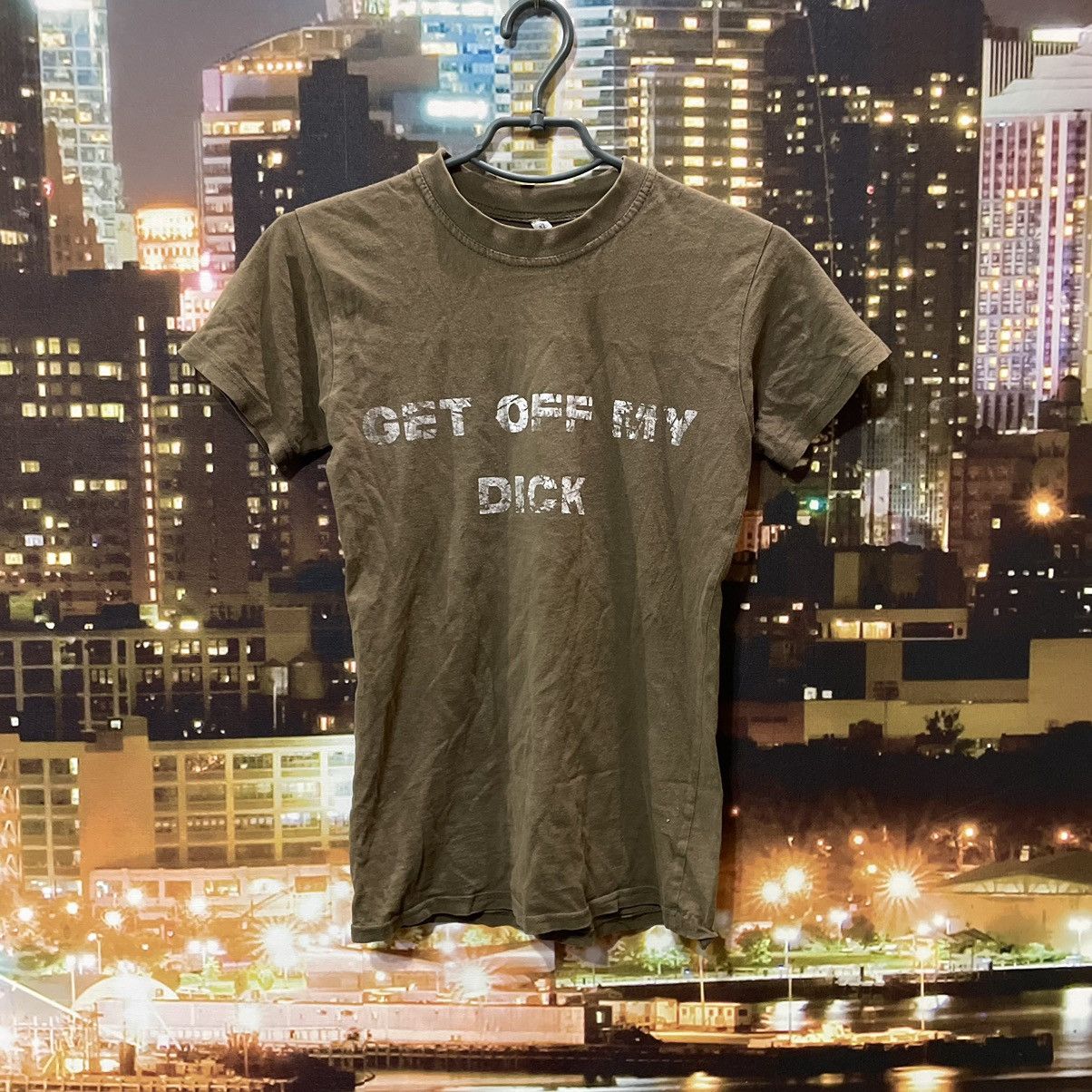 Fuck Art, Make Tees OPIUM T SHIRT HUMOR GET OFF MY DICK PENIS FADE PORNO XXX Size US S / EU 44-46 / 1 - 1 Thumbnail