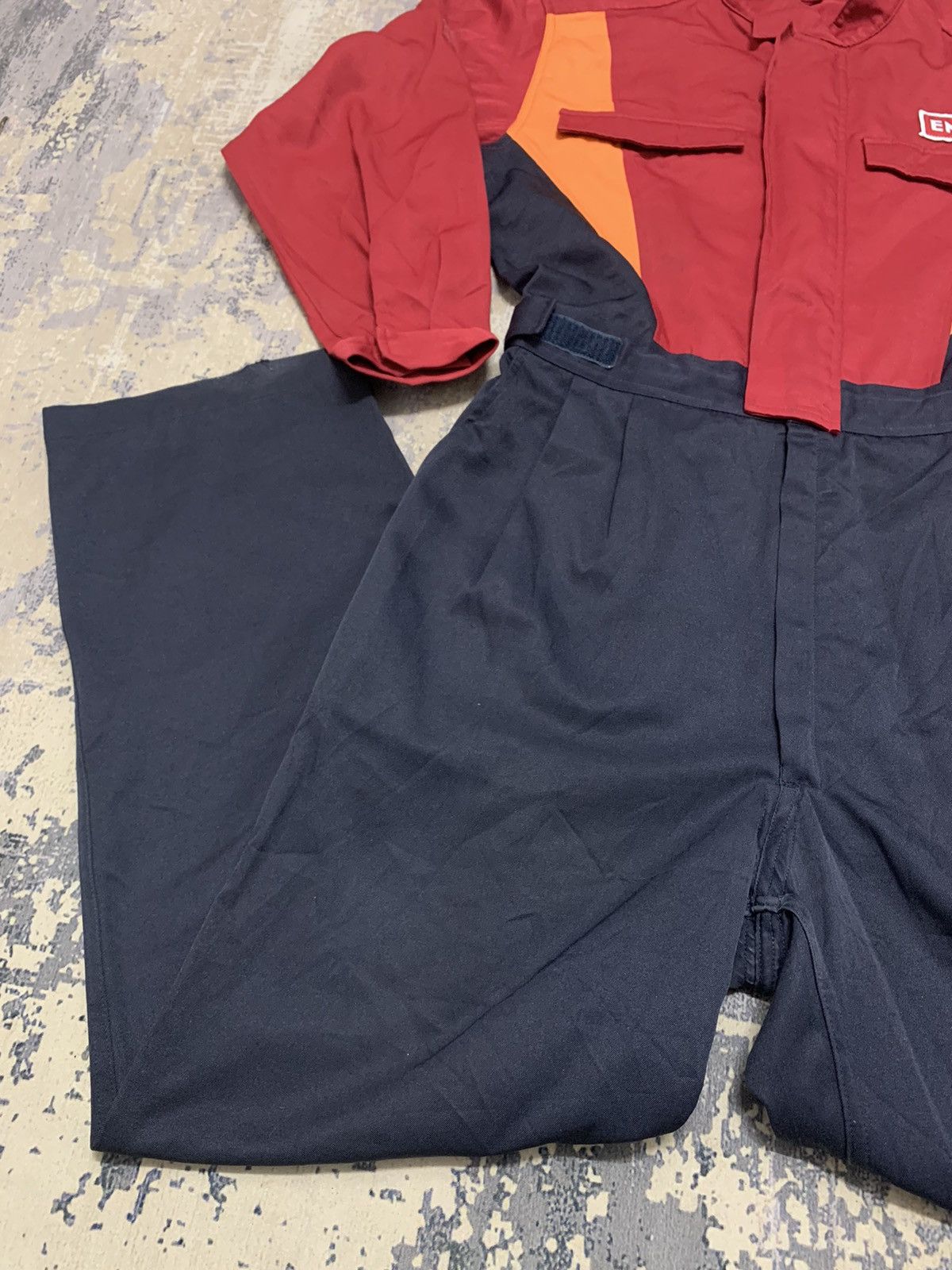 Japanese Brand Vintage Japanese ENEOS Coverall Jumpsuit Initial D Size US 33 - 4 Thumbnail