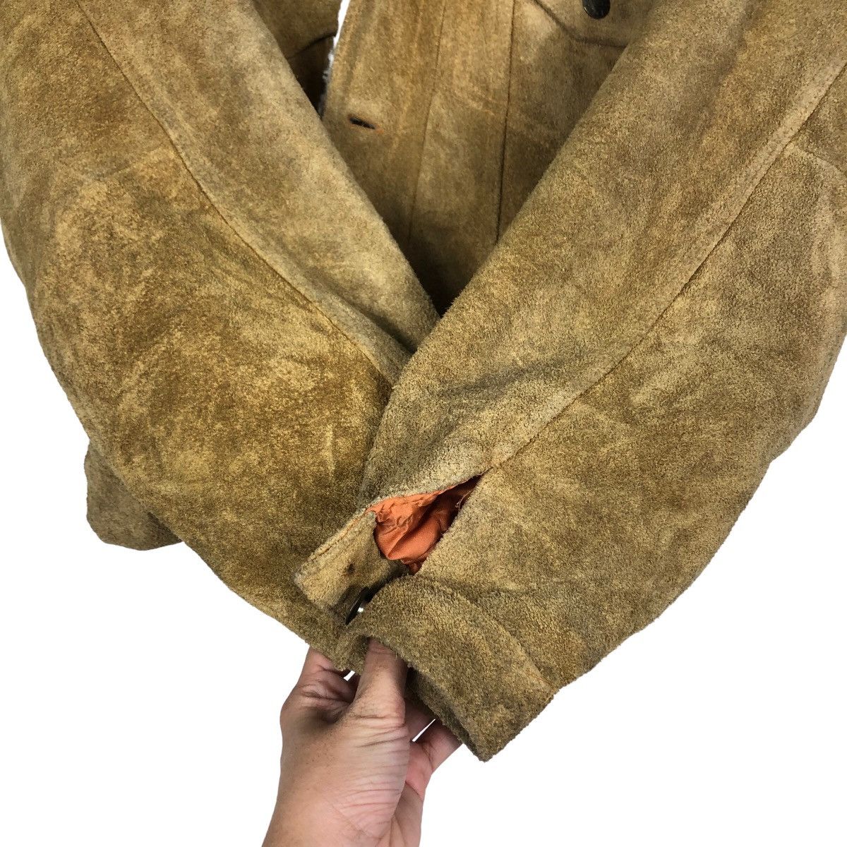 Issey Miyake 🔥Vintage Cropped Biker Leather Jacket Next Stage Sherpa Size US M / EU 48-50 / 2 - 14 Thumbnail