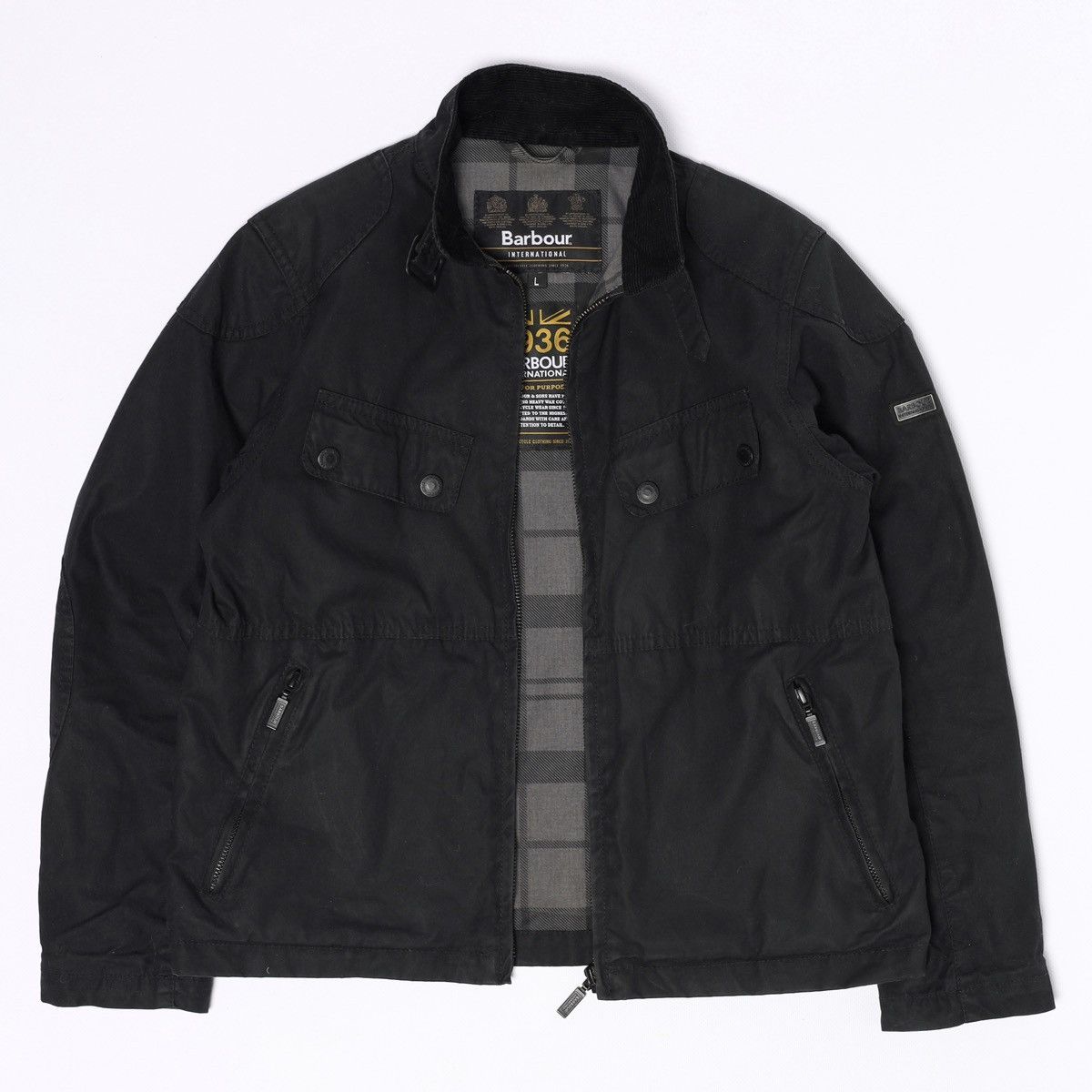 Barbour Barbour International Rebel Jacket Wax Size XS / US 0-2 / IT 36-38 - 1 Thumbnail