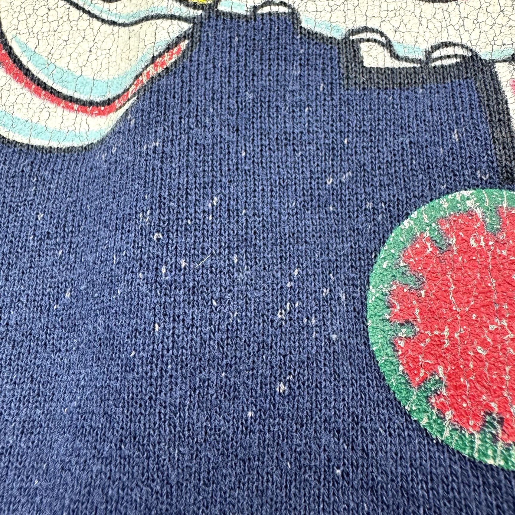 Disney Vintage Disney Sweatshirt Adult Large Blue World Minnie Mouse Mickey Mouse 90s Size US L / EU 52-54 / 3 - 6 Thumbnail