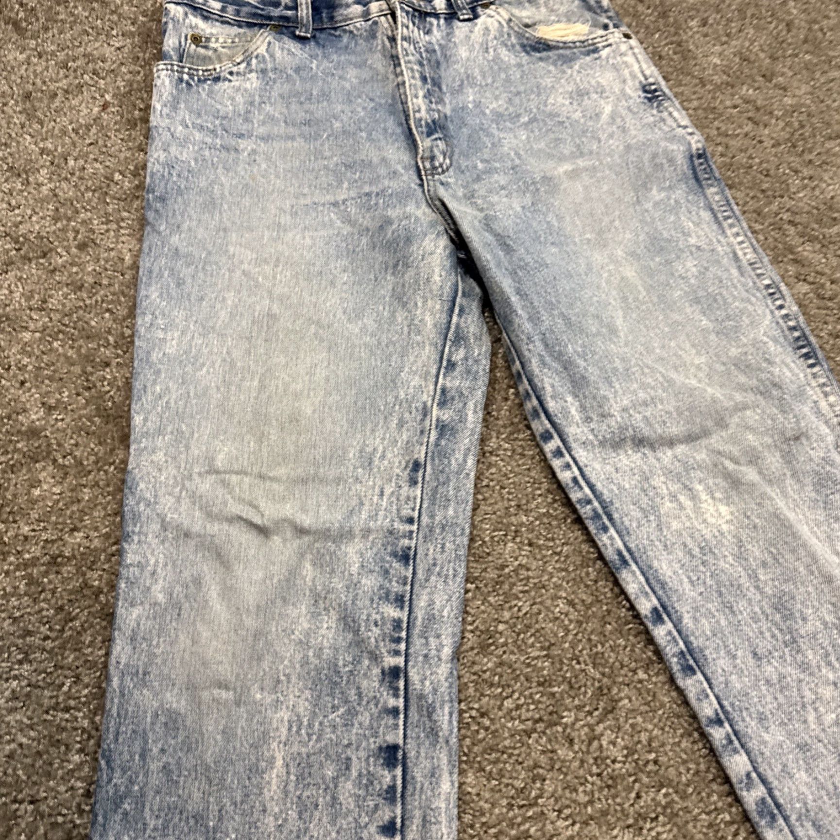 Calvin Klein VINTAGE Calvin Klein Jeans Blue Denim Straight Leg 80s Men 34x30 Inseam 30 New title: Size US 34 / EU 50 - 4 Thumbnail