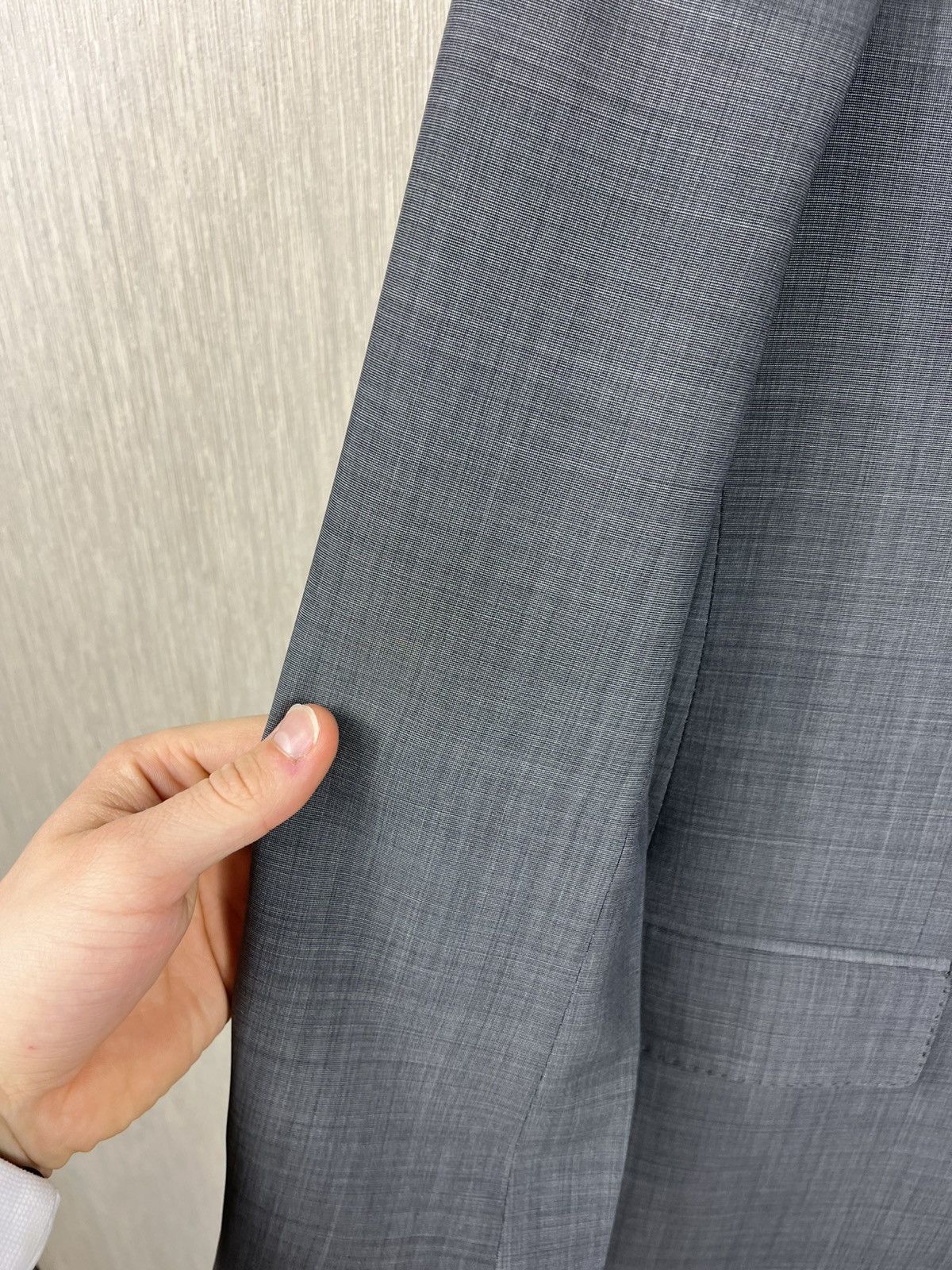 Ermenegildo Zegna Ermenegildo Zegna Leggerissimo wool silk blazer jacket Size 52R - 8 Thumbnail