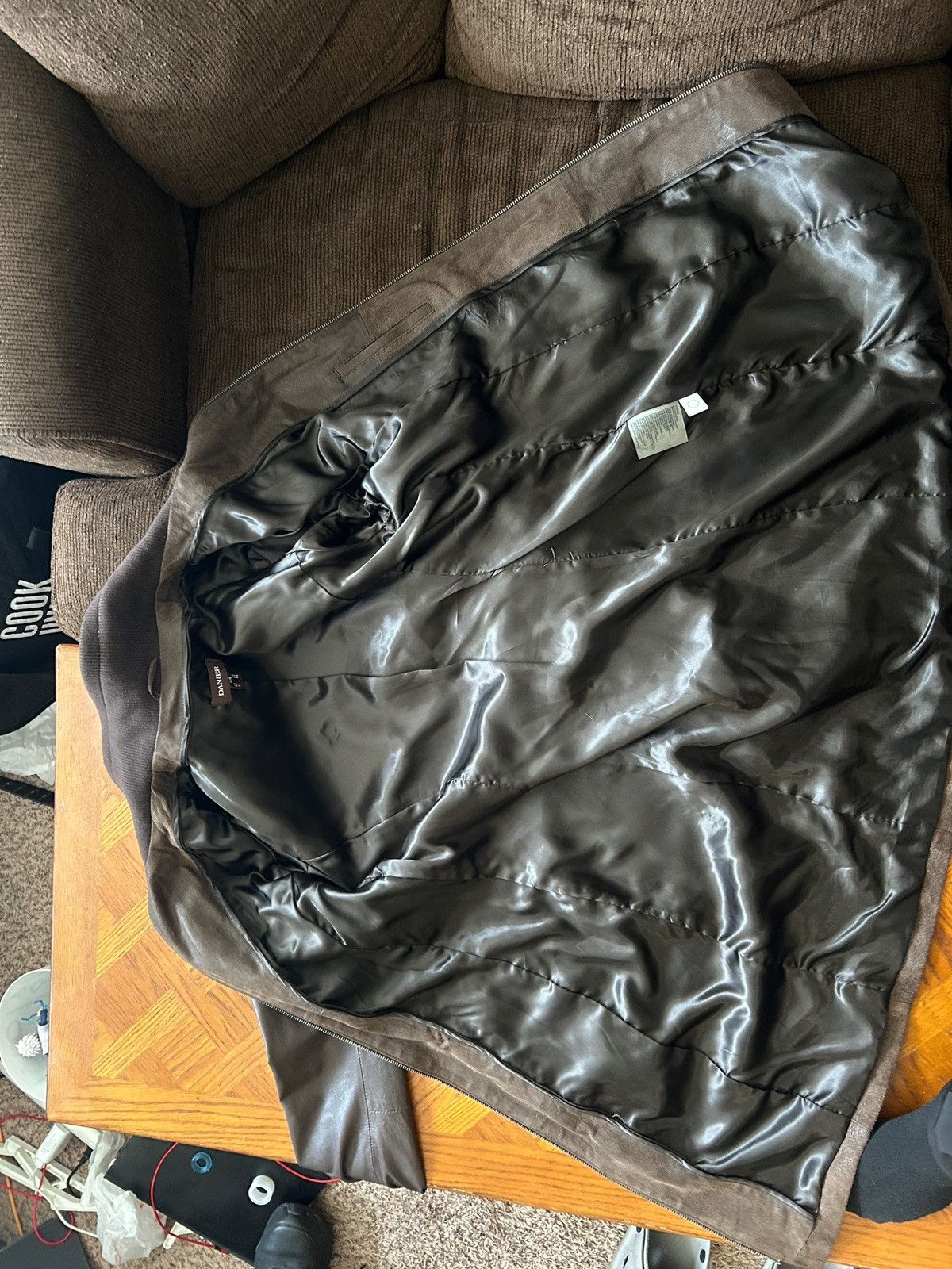 Danier Danier brown leather and suede jacket Size US L / EU 52-54 / 3 - 5 Thumbnail