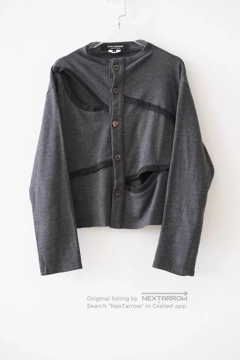 Comme des Garcons Comme Des Garcons Deconstructed wool sweater Size S / US 4 / IT 40 - 2 Thumbnail