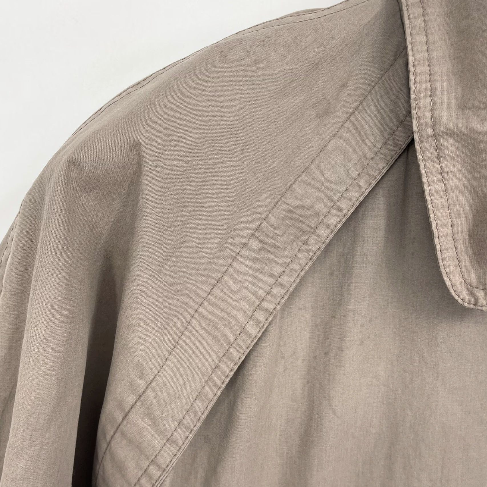 Members Only VINTAGE Members Only Jacket Men XL Beige Zip Up 90s Bomber Coat with Shoulder Pads Mens XL Beige 80s READ Size US XL / EU 56 / 4 - 7 Thumbnail