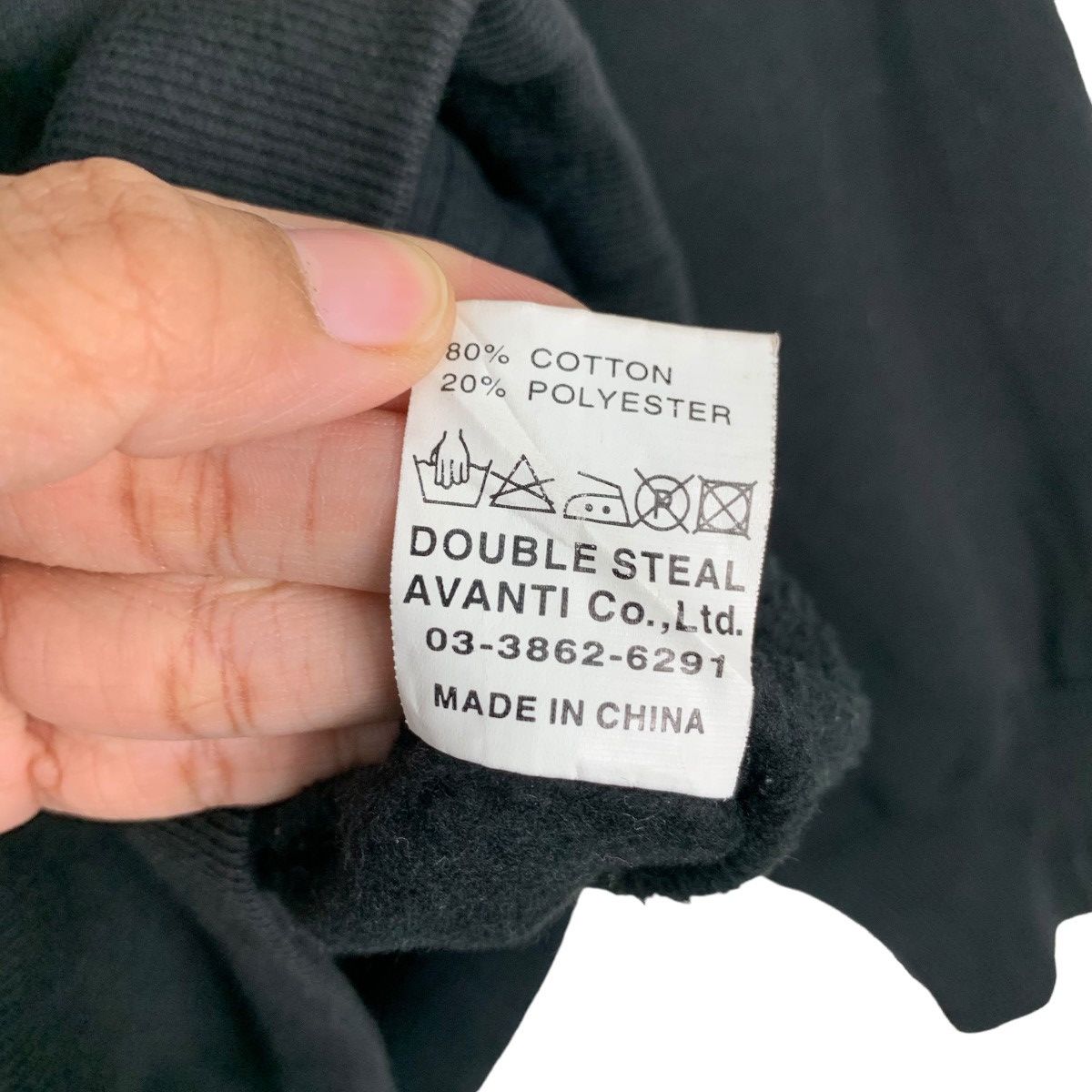 Vintage DOUBLE STEAL Discovery Pullover Hoodies Sweatshirt #0726-C33 Size US M / EU 48-50 / 2 - 15 Thumbnail