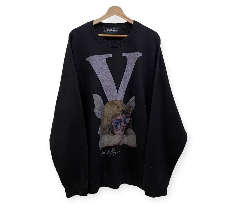Other Vintage Milkboy Big Logo Seditionaries Sweatshirt Size US XXL / EU 58 / 5 - 1 Thumbnail