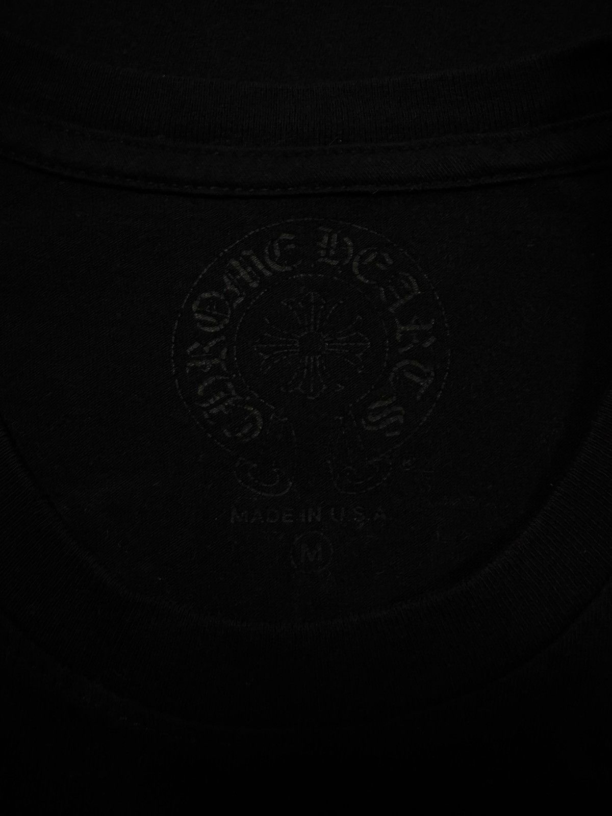 Chrome Hearts 2010s Chrome Hearts Vintage Arc Banner Logo T shirt Size US M / EU 48-50 / 2 - 9 Thumbnail