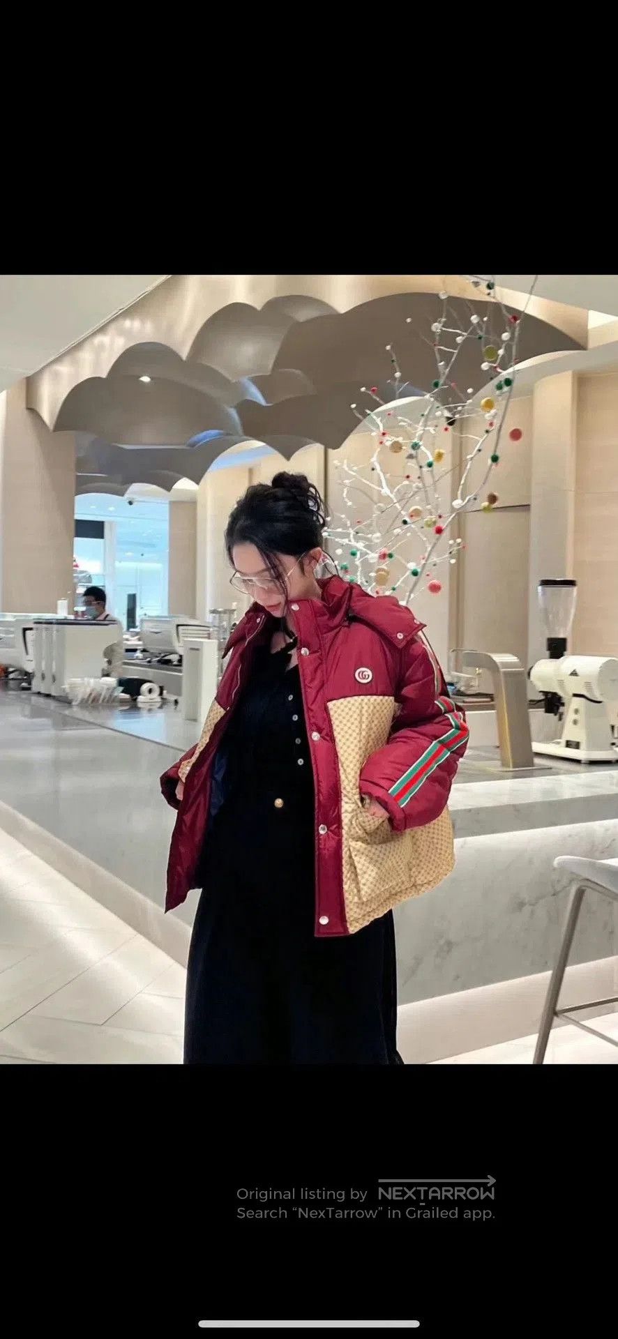 Gucci Gucci Classic Colorblock GG Cotton Coat. Size XS / US 0-2 / IT 36-38 - 7 Thumbnail