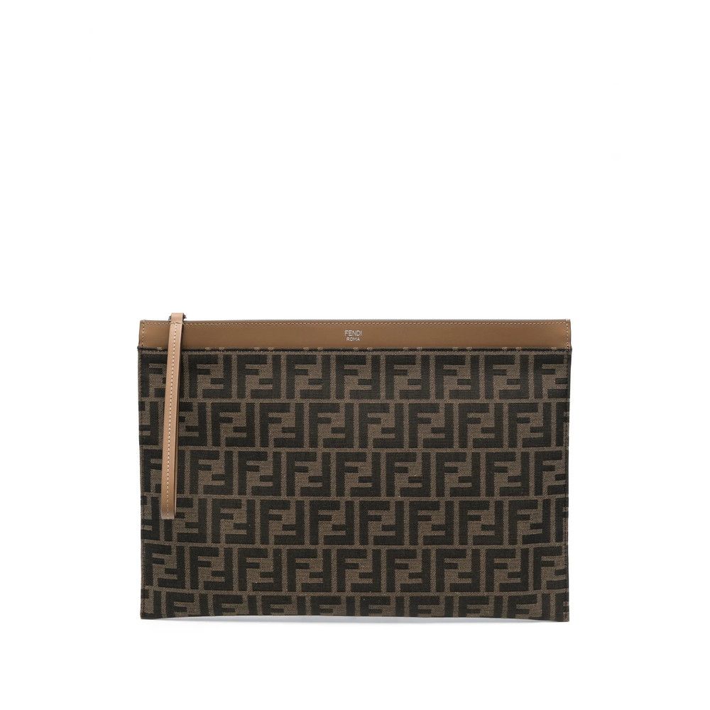 Fendi BROWN Clutch Bags