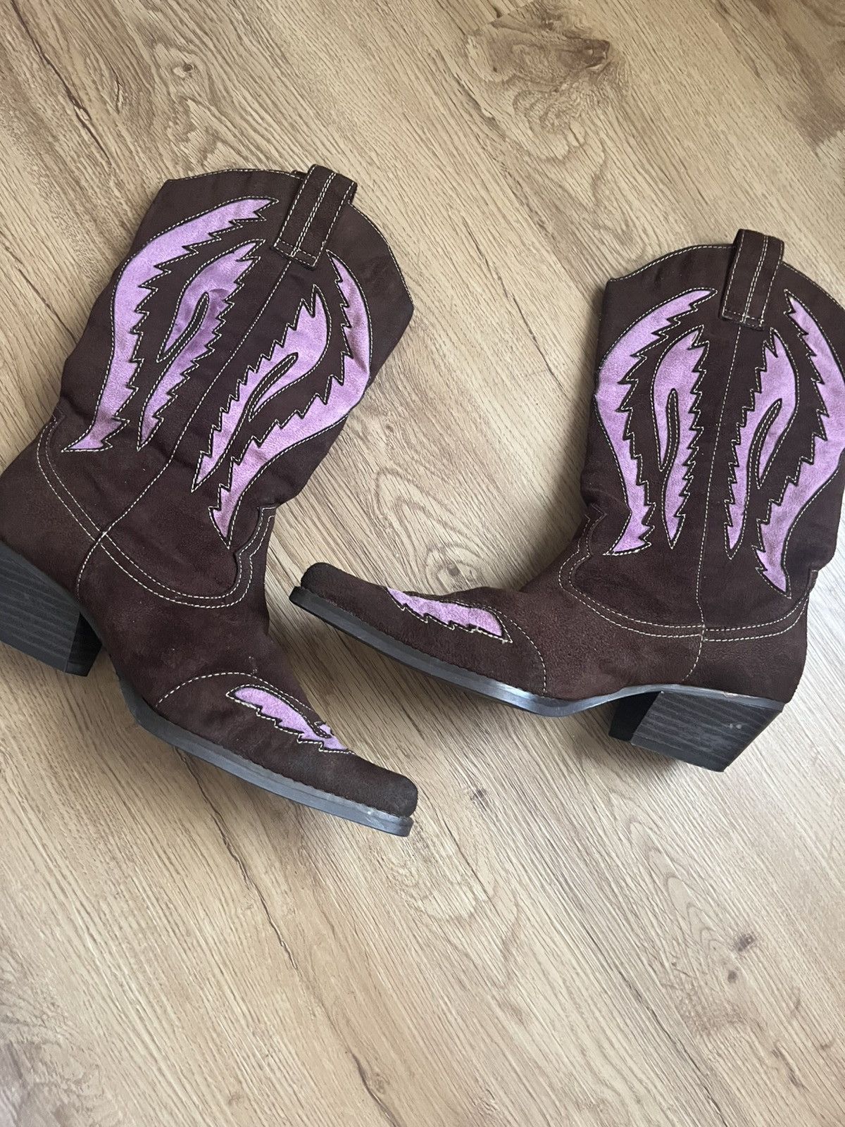 Vintage Girls cowgirl boots Size US 7 / IT 37 - 1 Thumbnail