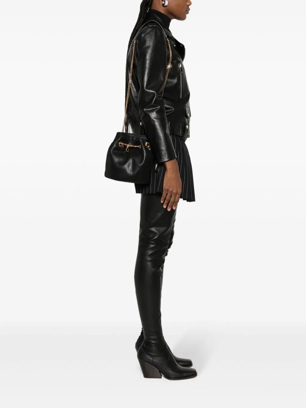 Stella McCartney o1s22i1n1024 Size: OS / Falabella Bucket Bag in Black Size ONE SIZE - 2 Thumbnail
