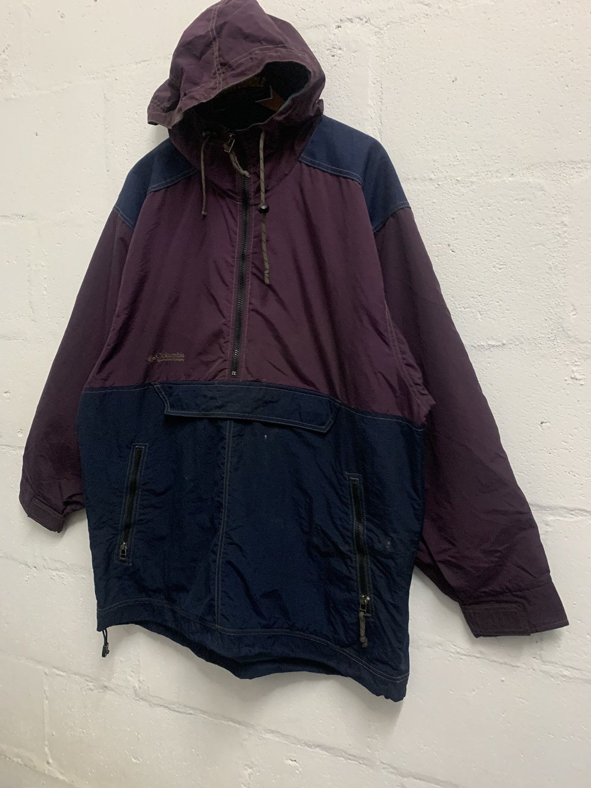 Columbia Vintage 90’s Columbia Pullover Hoodie Jacket Size US L / EU 52-54 / 3 - 2 Thumbnail