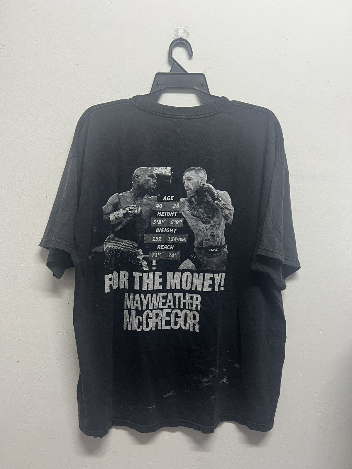 Vintage Vintage Floyd Mayweather Mcgregor UFC Tee Size US XL / EU 56 / 4 - 4 Thumbnail